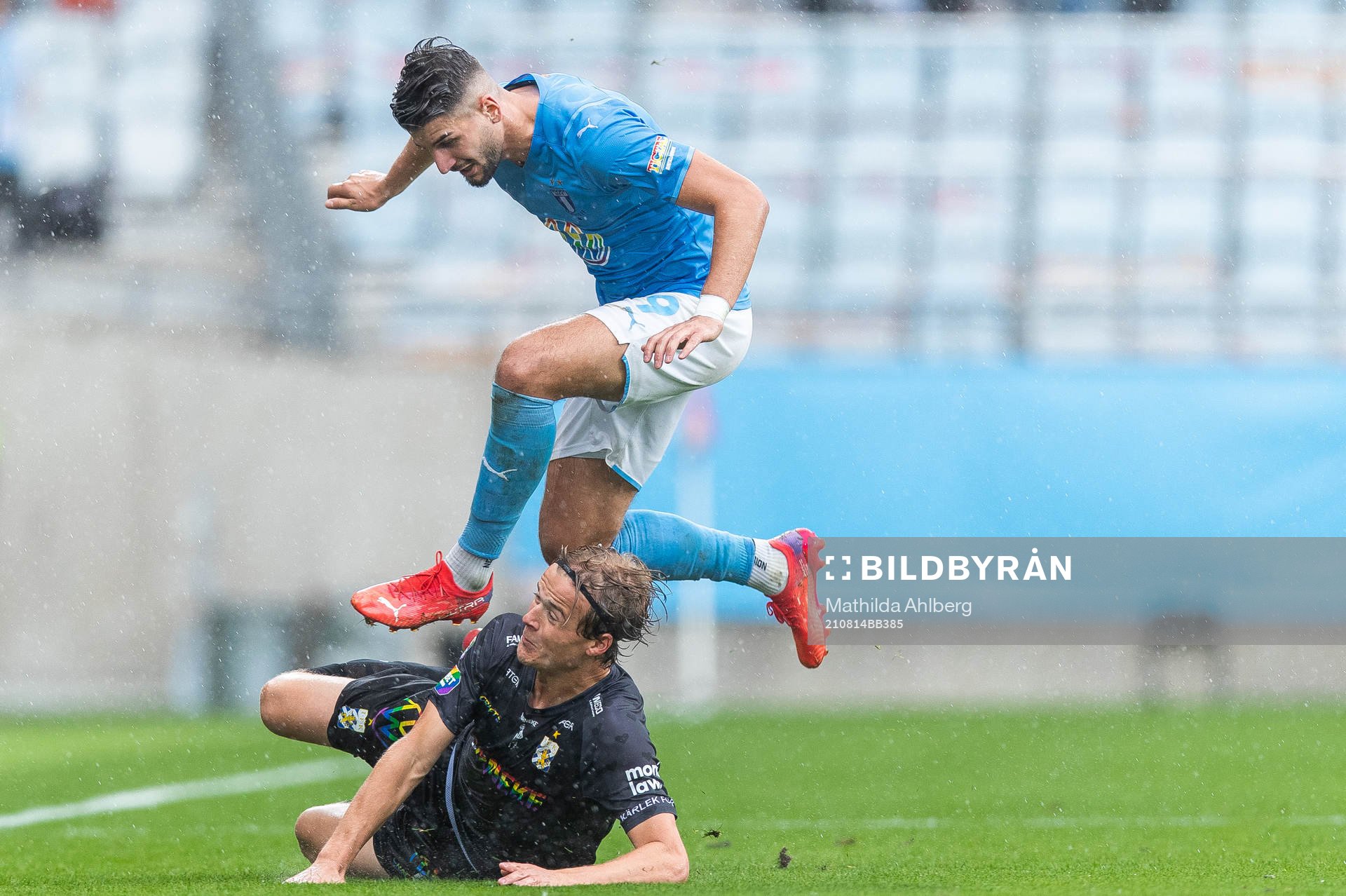 IFK Göteborgs August Erlingmark och Malmö FFs Antonio