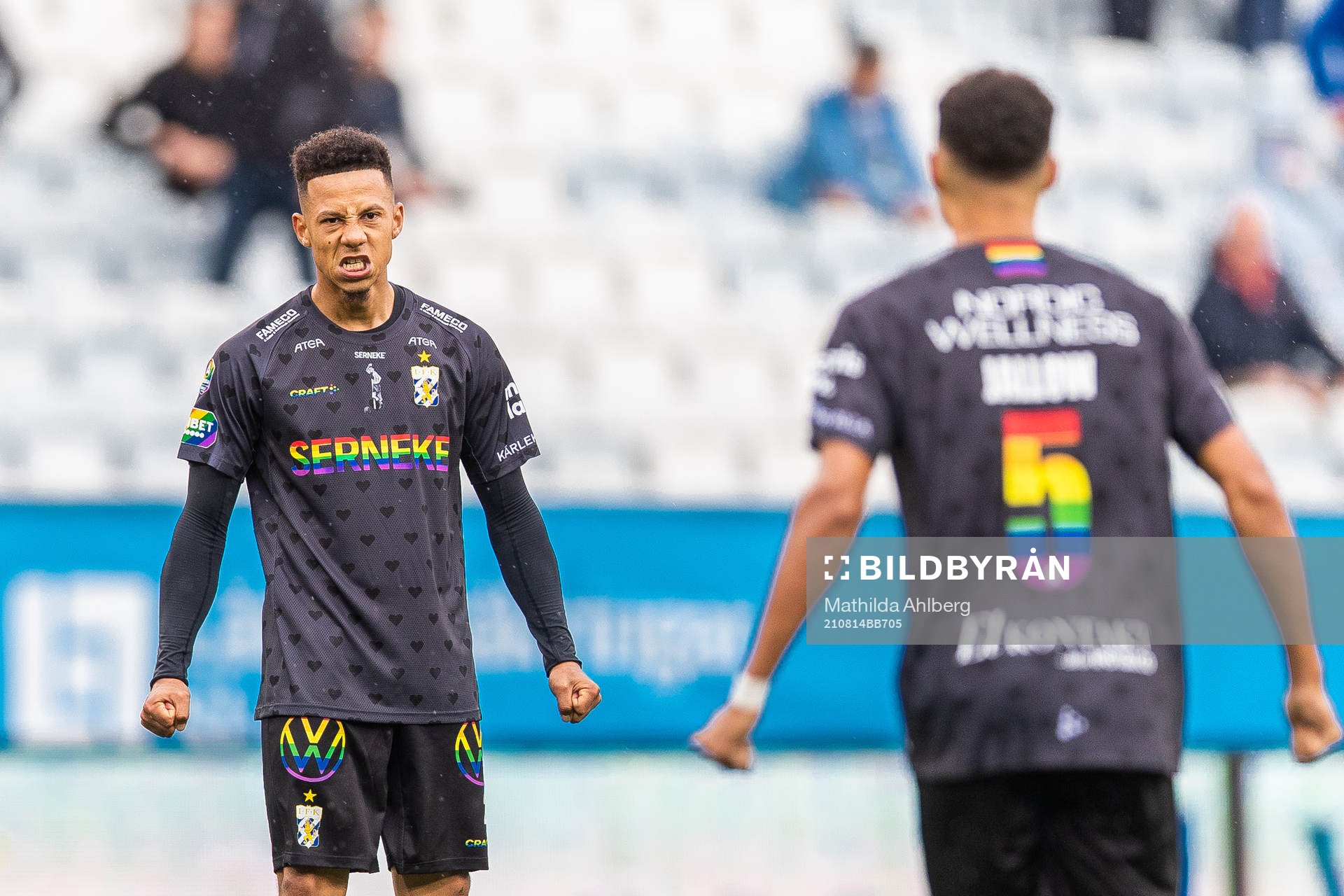IFK Göteborgs Tobias Sana jublar