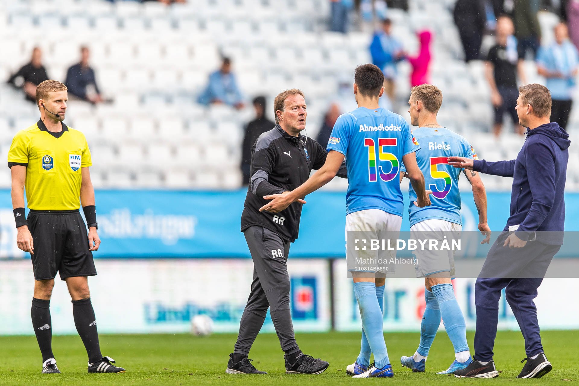 Malmö FFs assisterande tränare Remy Reijnierse mellan