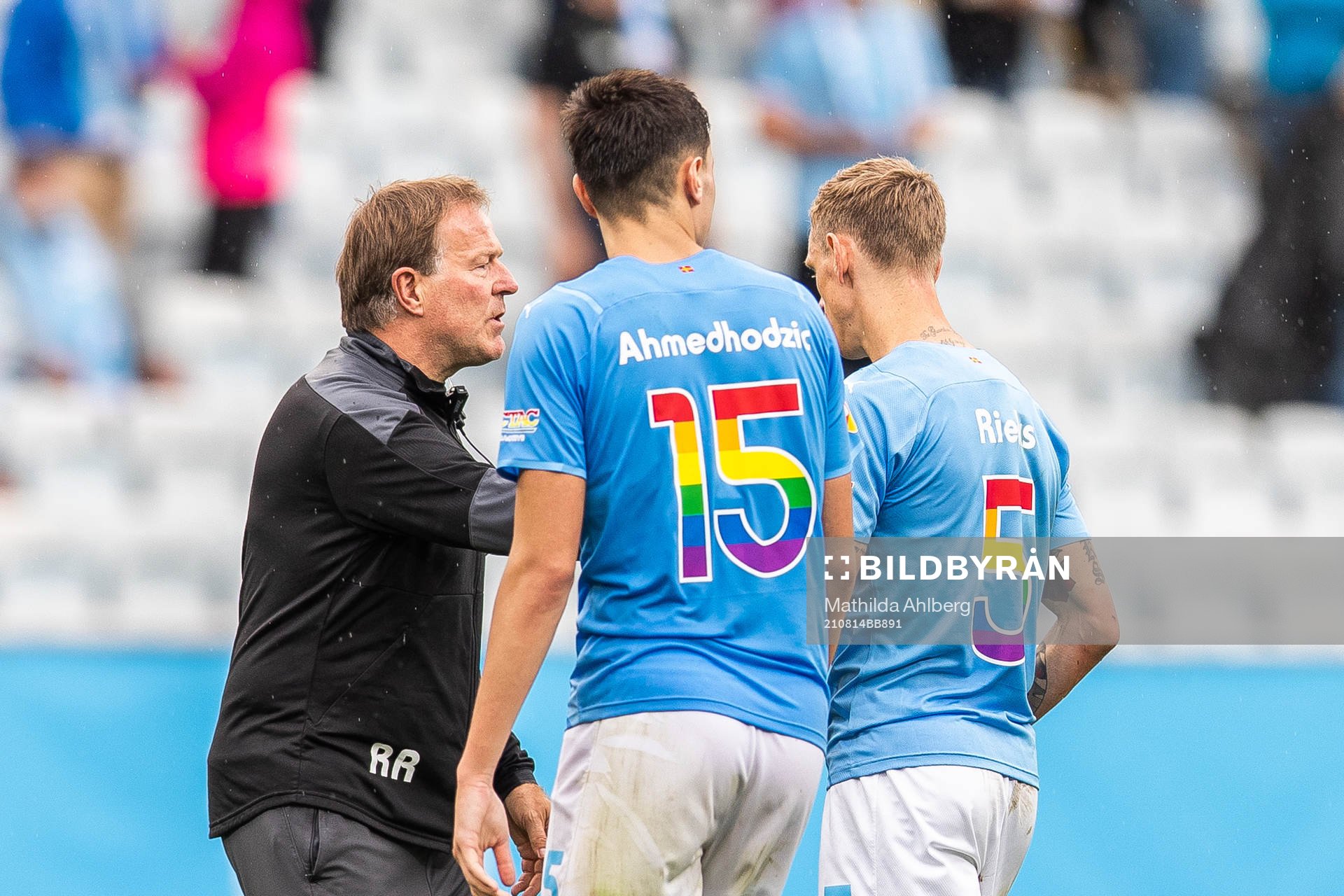 Malmö FFs assisterande tränare Remy Reijnierse  och Anel