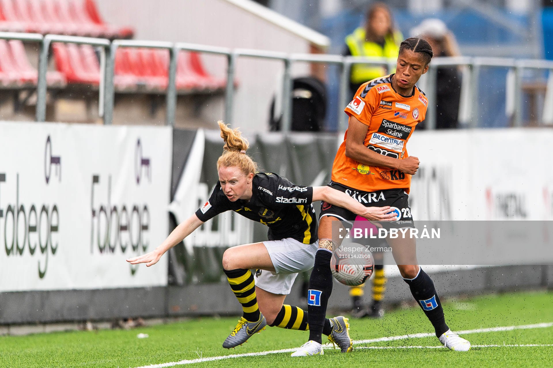s Caroline Murray och Kristianstads Sveindís Jane