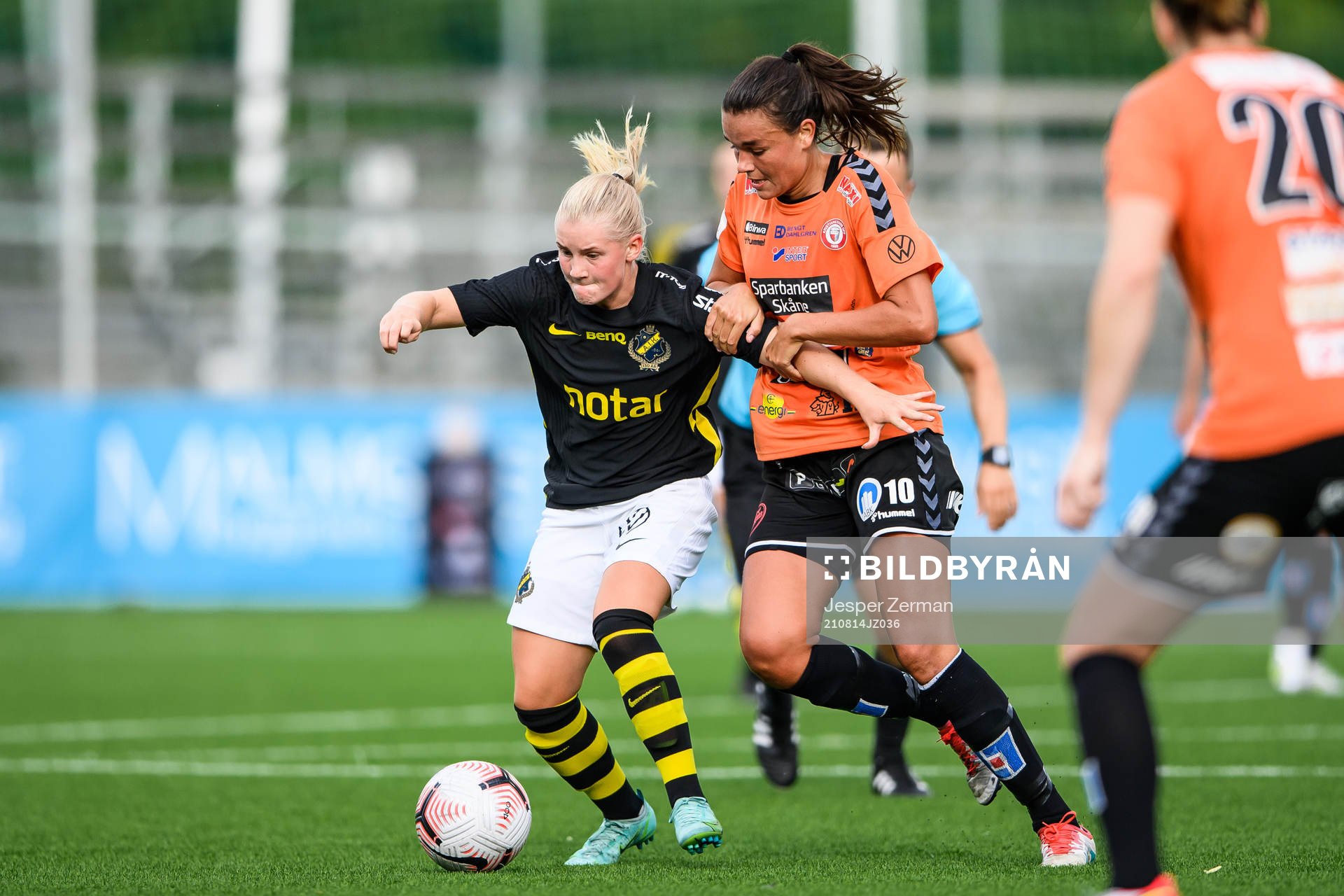 s Emelie Jansson och Kristianstads Anna Welin