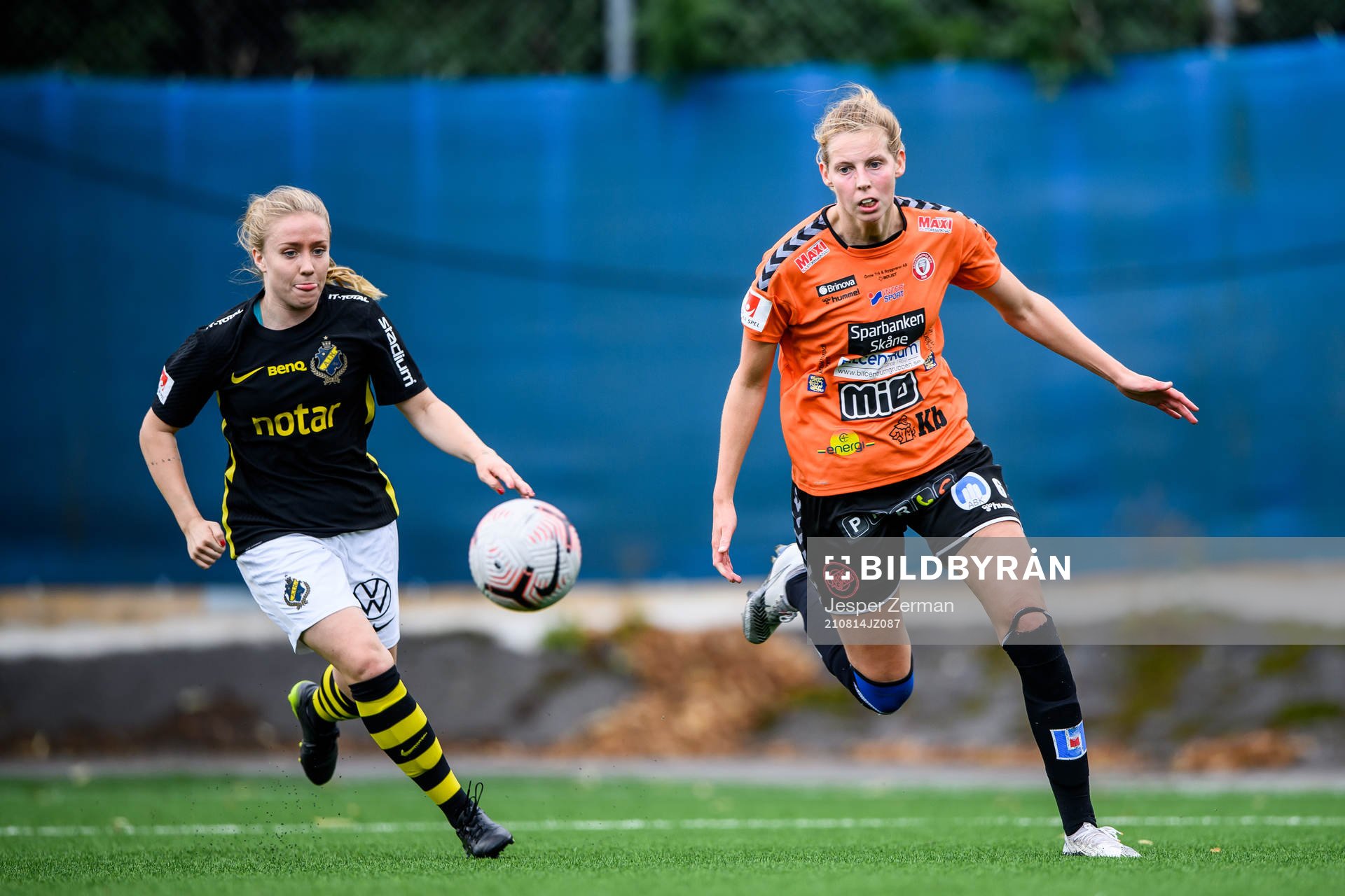 s Emelie Jansson och Kristianstads Amanda Edgren