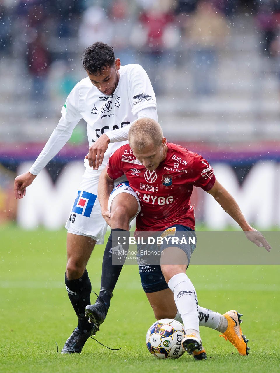 Brages Joakim Persson och Örgrytes Hampus Dahlqvist