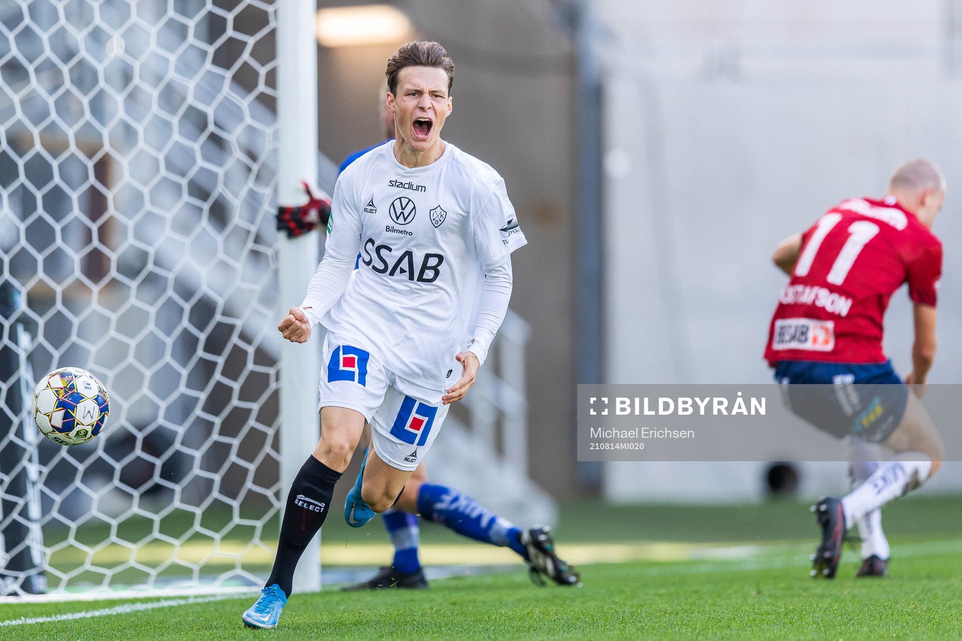 Brages Filip Sjöberg jublar
