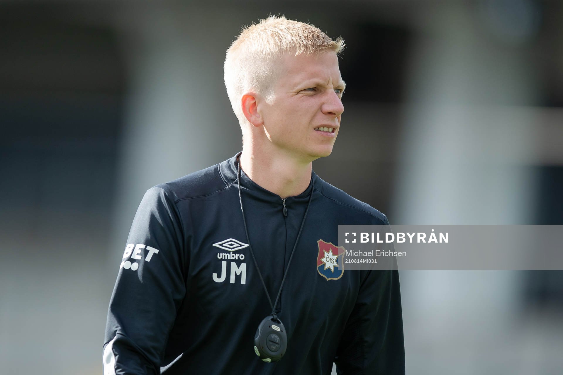 Örgrytes assisterande tränare Johan Mattsson