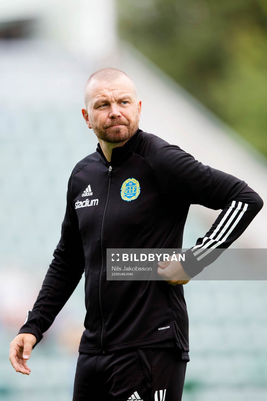Sundsvalls tränare Henrik Åhnstrand