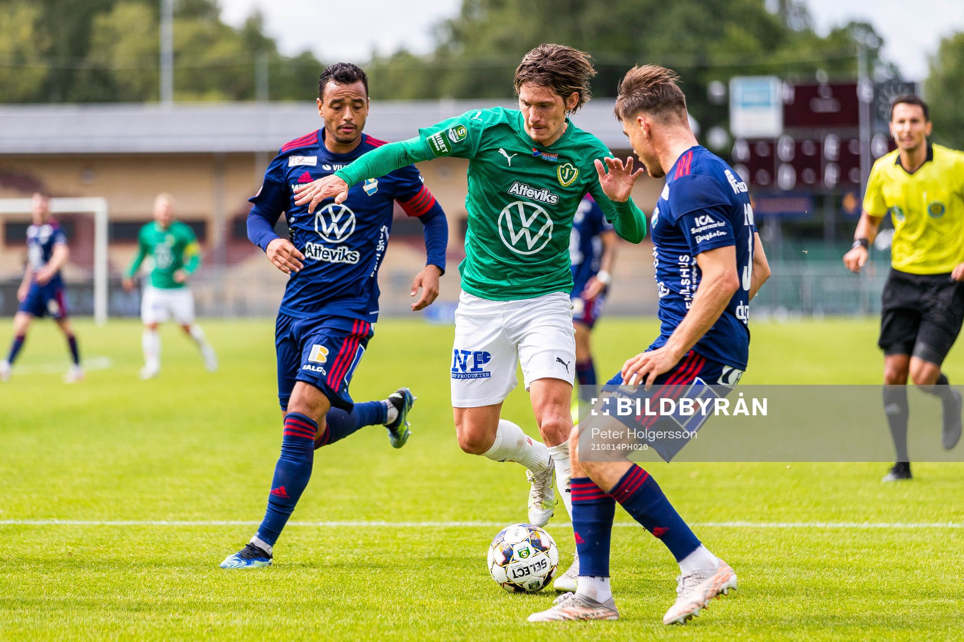 Östers Marc Rochester Sörensen och Jönköpings Robin Book