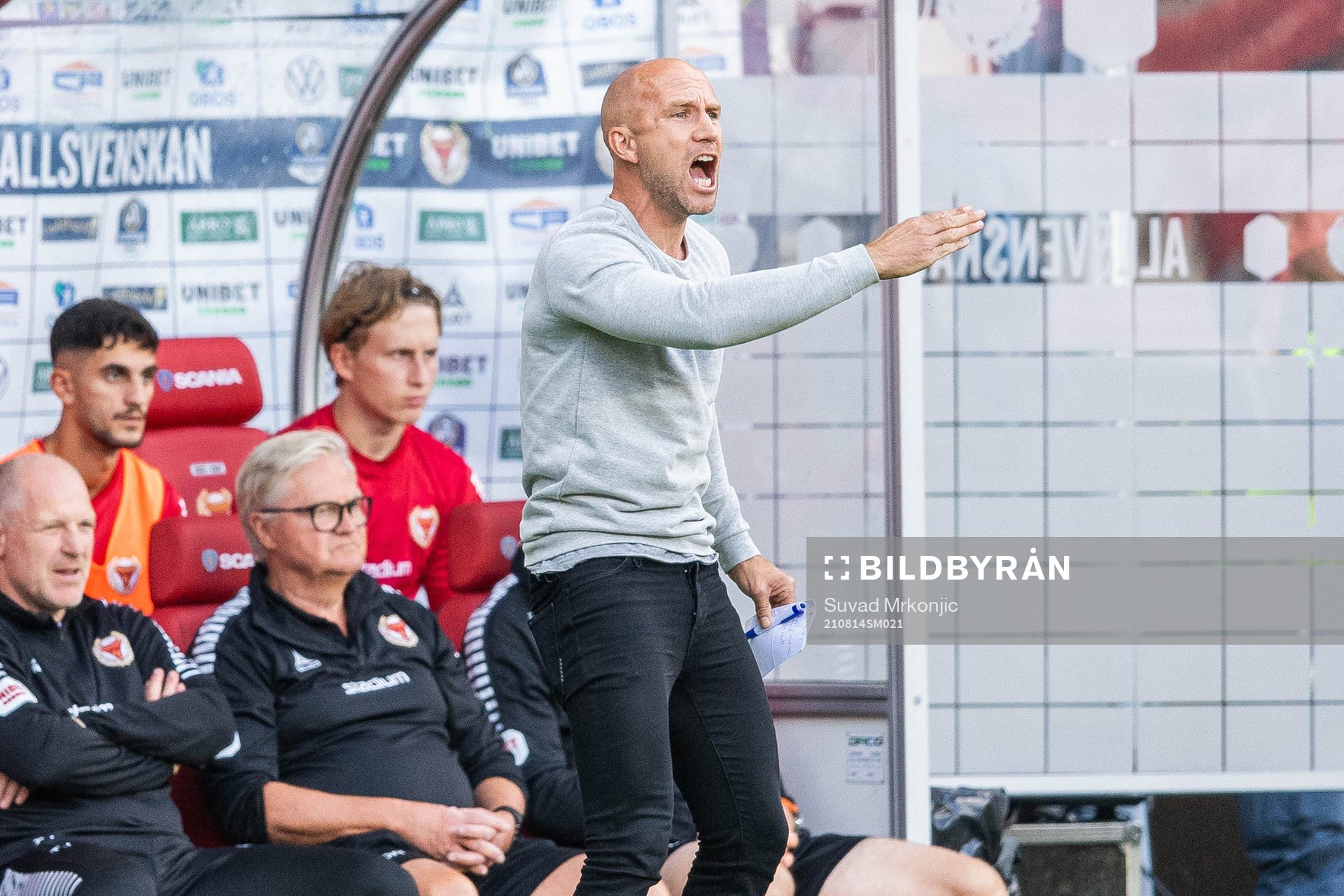 Kalmars tränare Henrik Rydström
