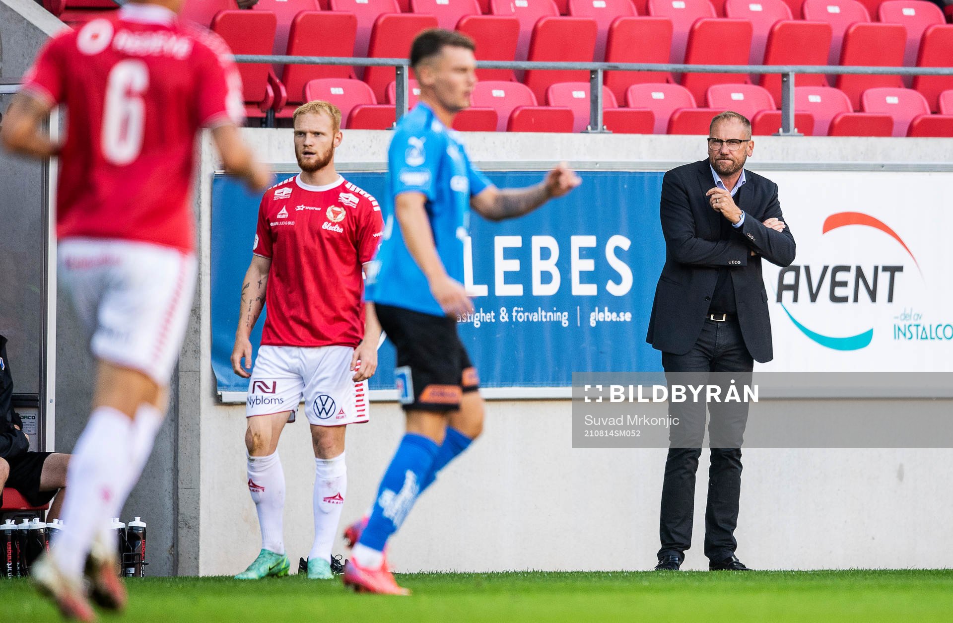 Halmstads tränare Magnus Haglund