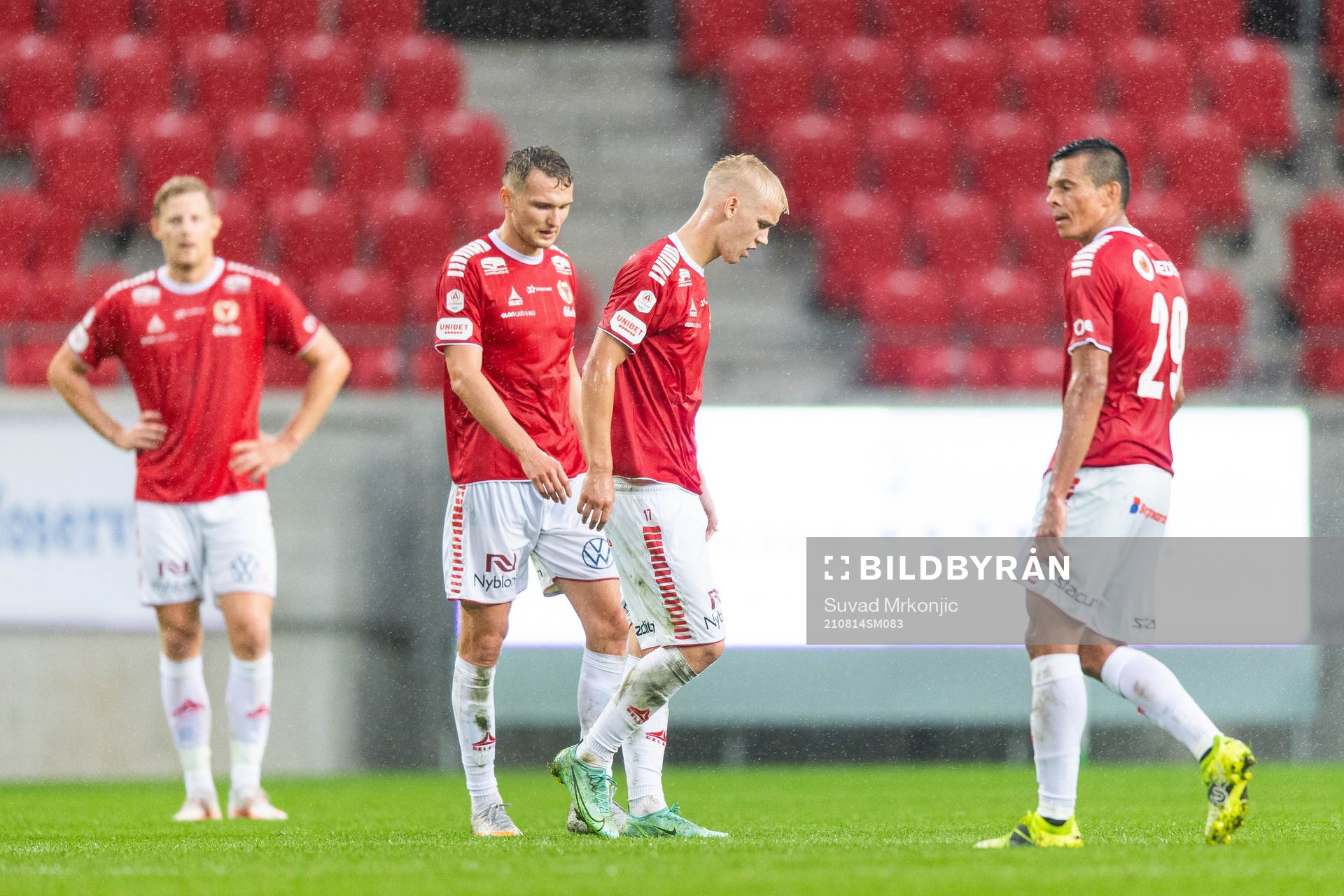 Kalmars spelare deppar