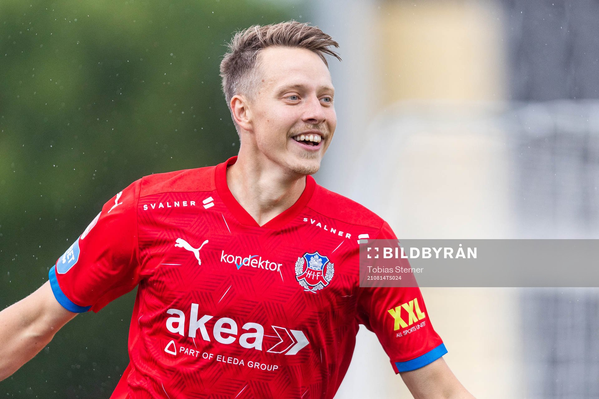 Helsingborgs Viktor Lundberg jublar