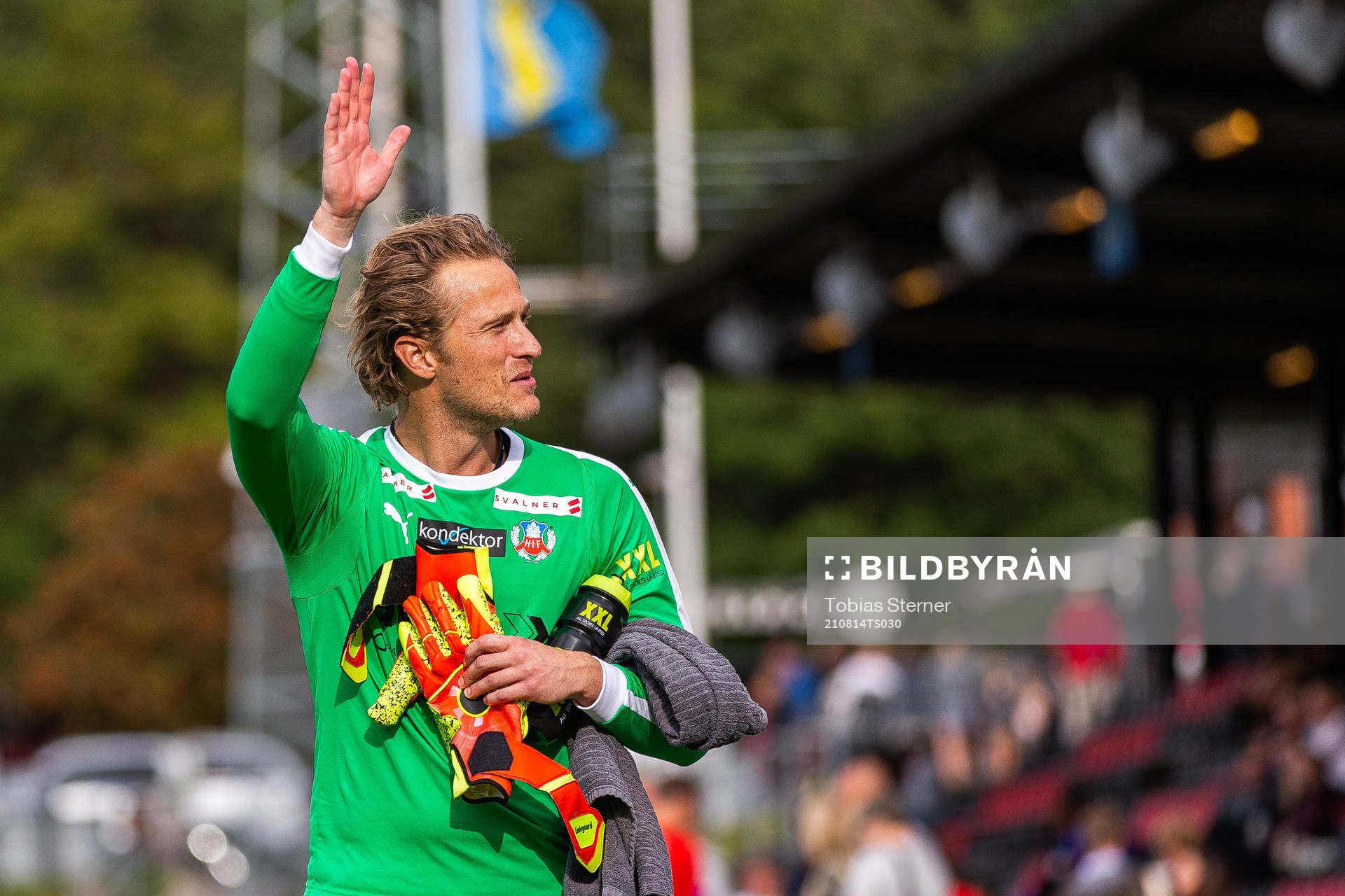 Helsingborgs målvakt Anders Lindegaard