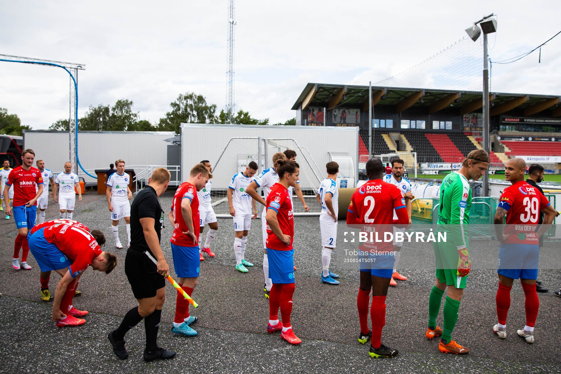 Spelare i Helsingborg och Akropolis