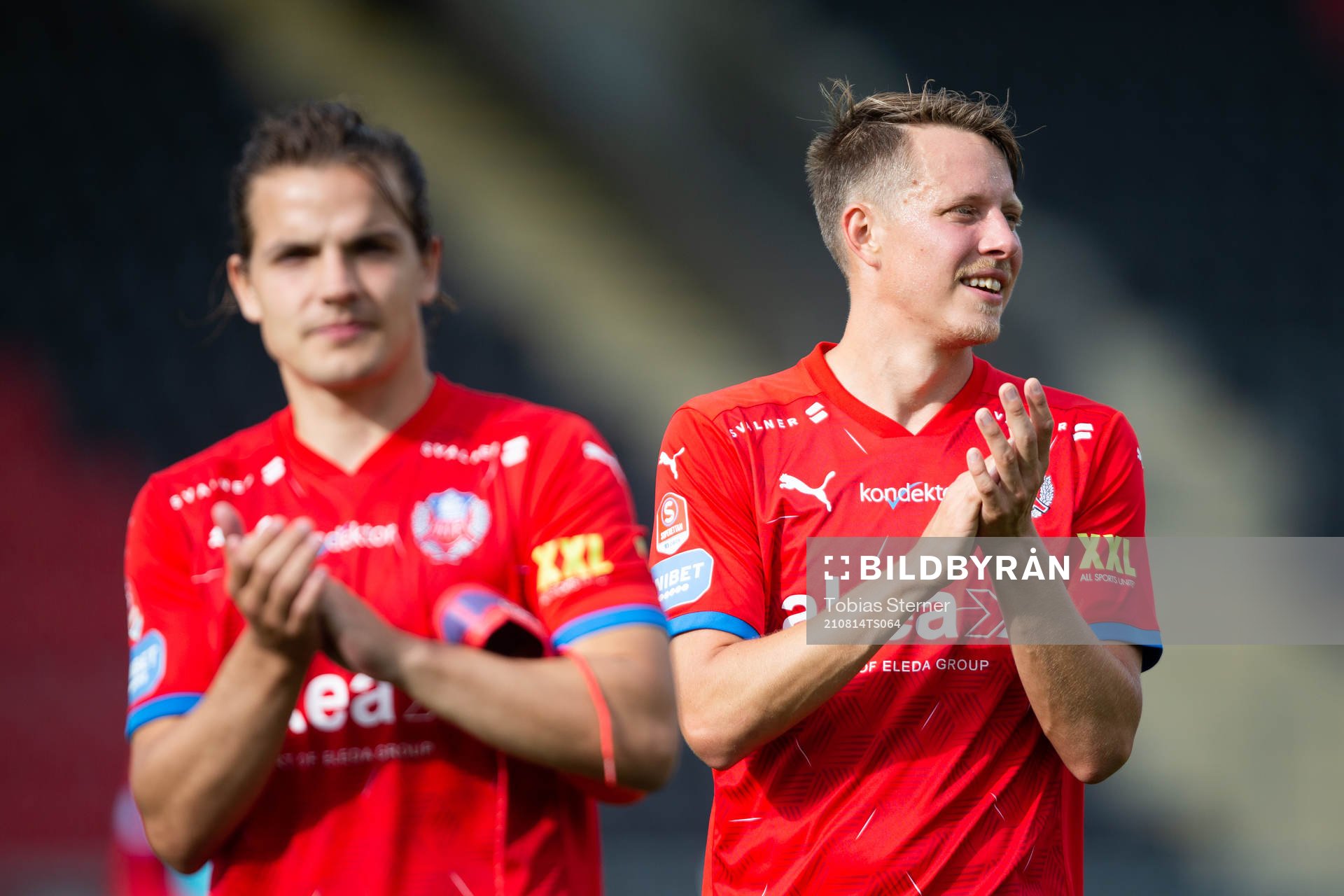 Helsingborgs Viktor Lundberg jublar