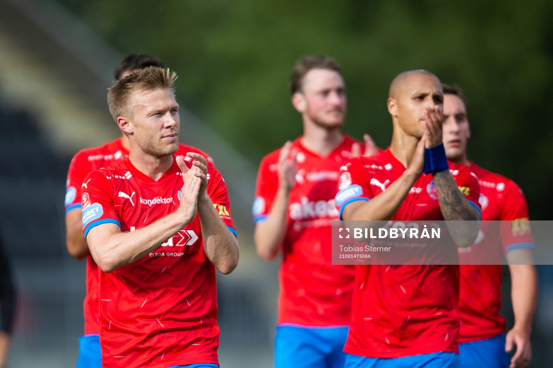 Helsingborgs Andreas Landgren jublar
