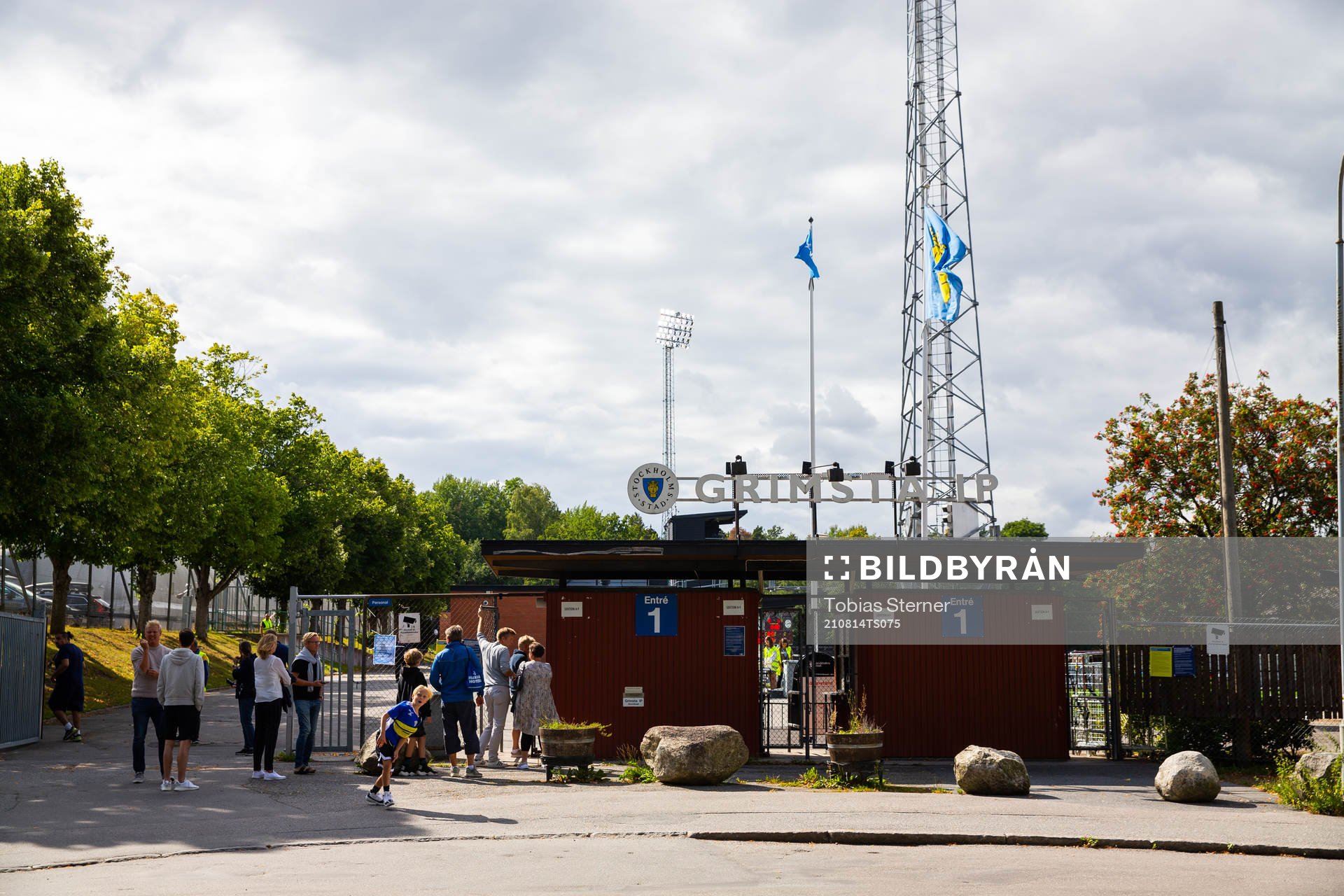 Entré till Grimsta IP