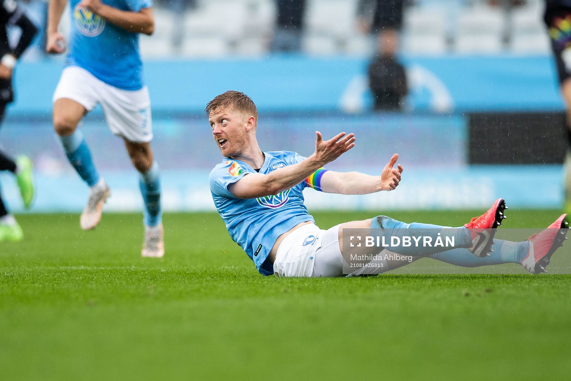Malmö FFs Anders Christiansen deppar