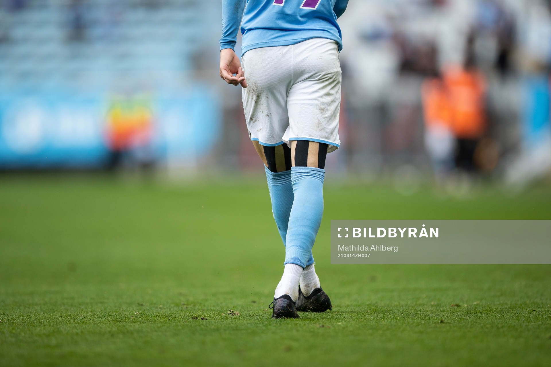 Malmö FFs Veljko Birmancevic med tejpade