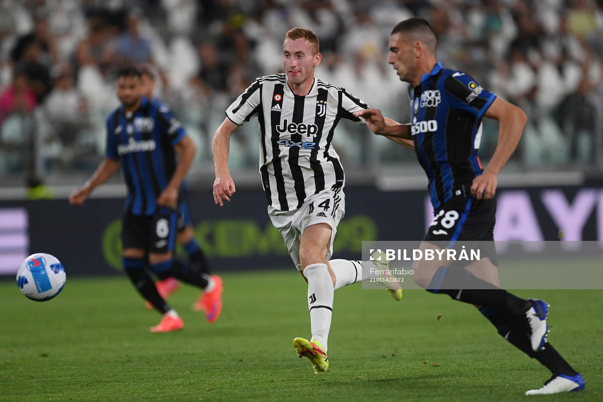 Juventus Dejan Kulusevski och Atalantas Merih Demiral