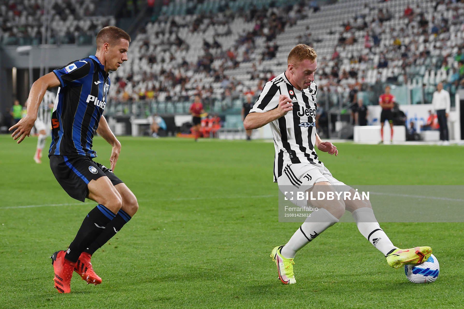 Atalantas Mario Pašalić och Juventus Dejan Kulusevski