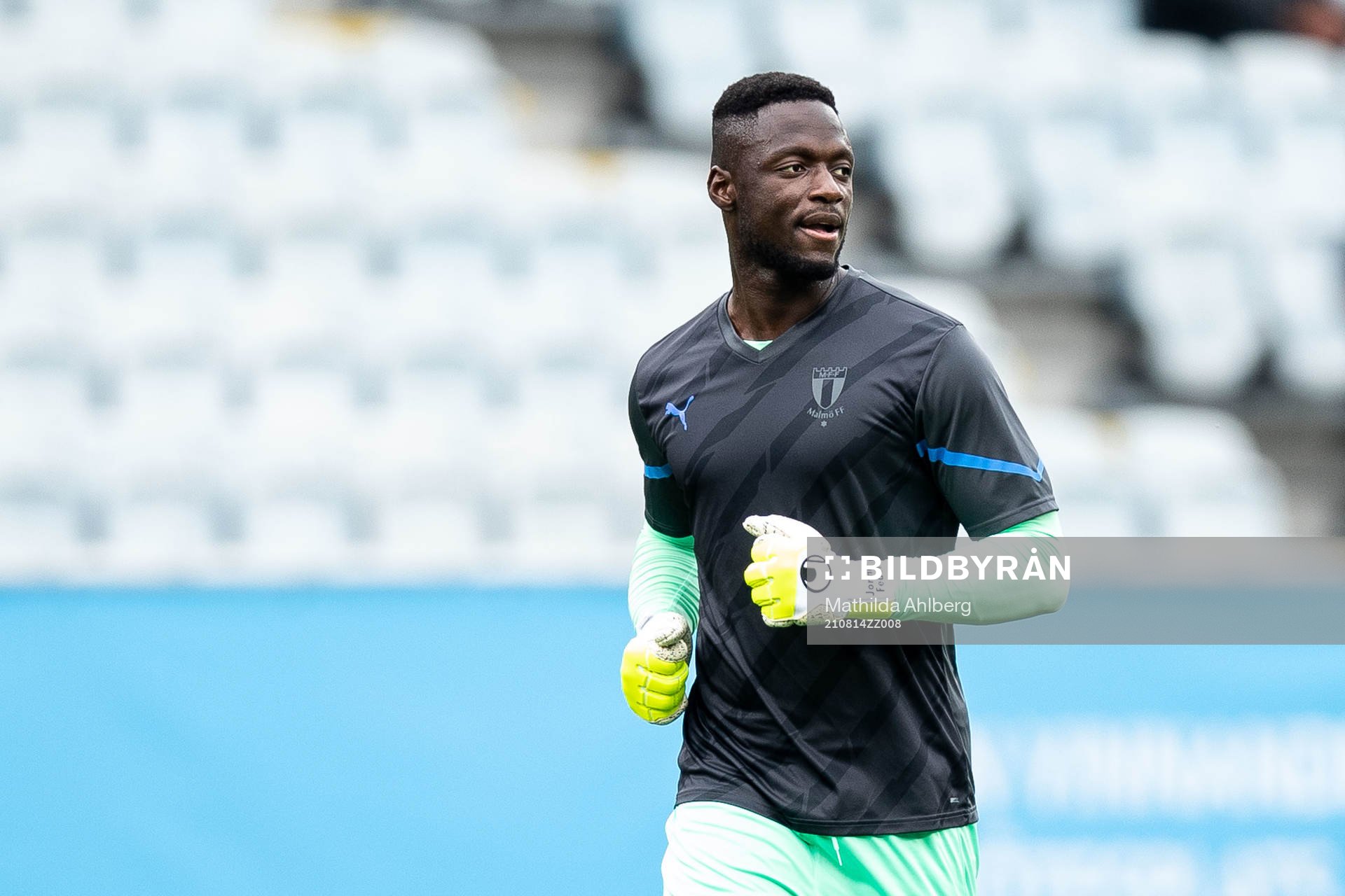 Malmö FFs målvakt Ismael Diawara