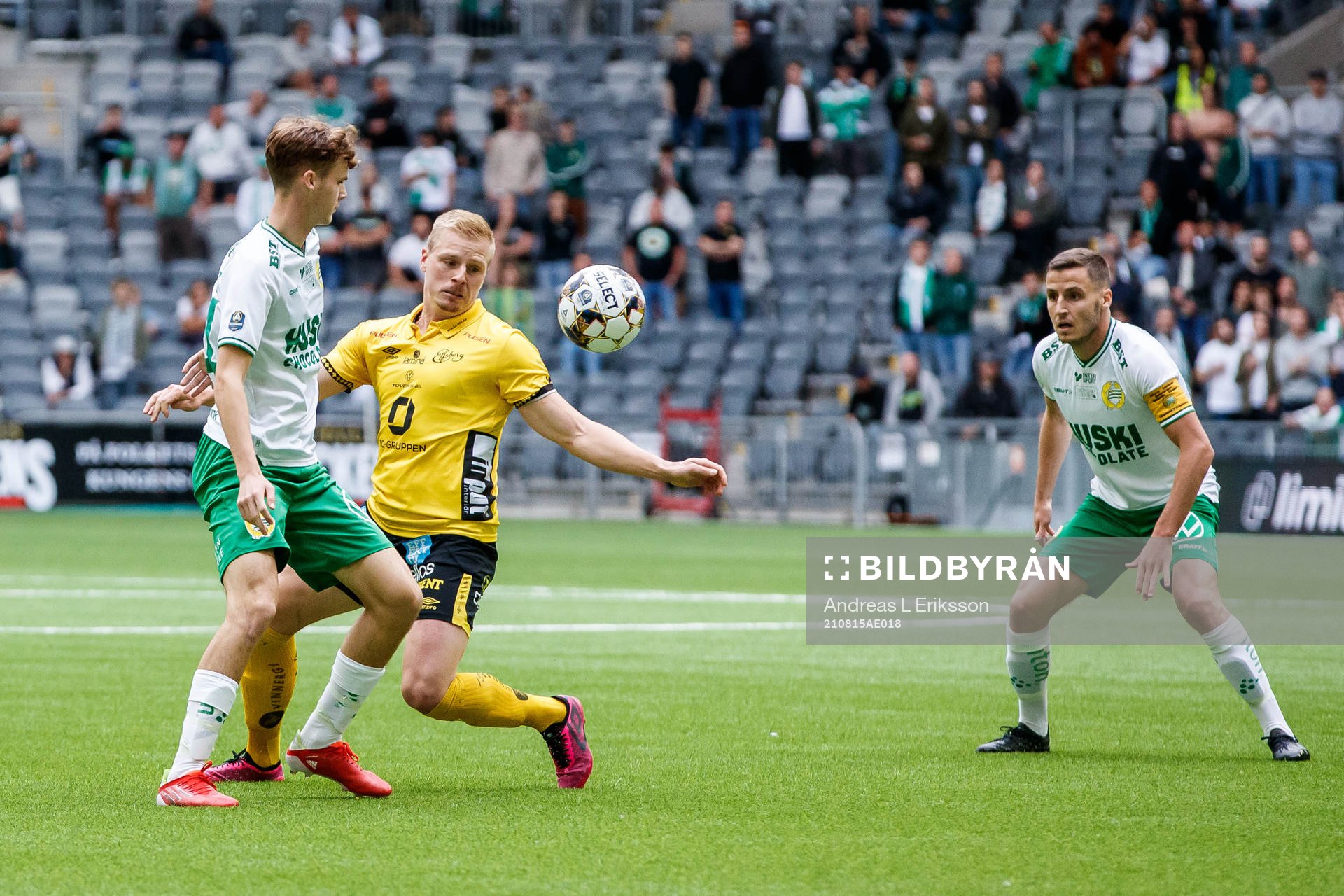 Hammarbys Williot Swedberg och Elfsborgs Per Frick
