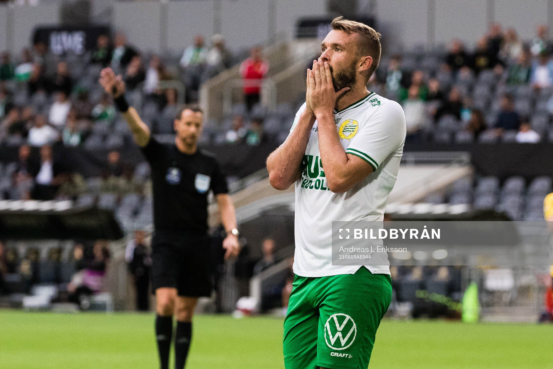 Hammarbys Mads Fenger Nielsen deppar