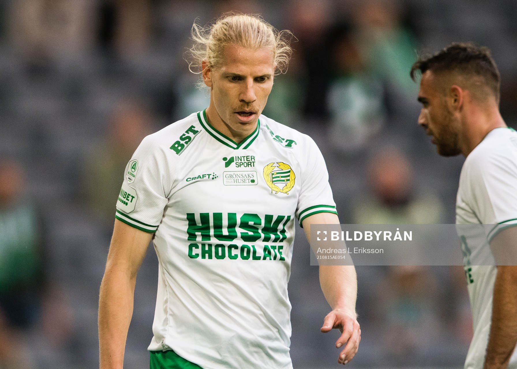 Hammarbys Gustav Ludwigson deppar