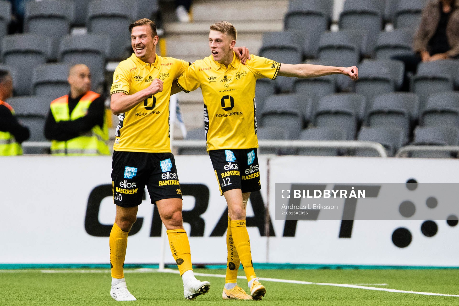 Elfsborgs Simon Olsson jublar