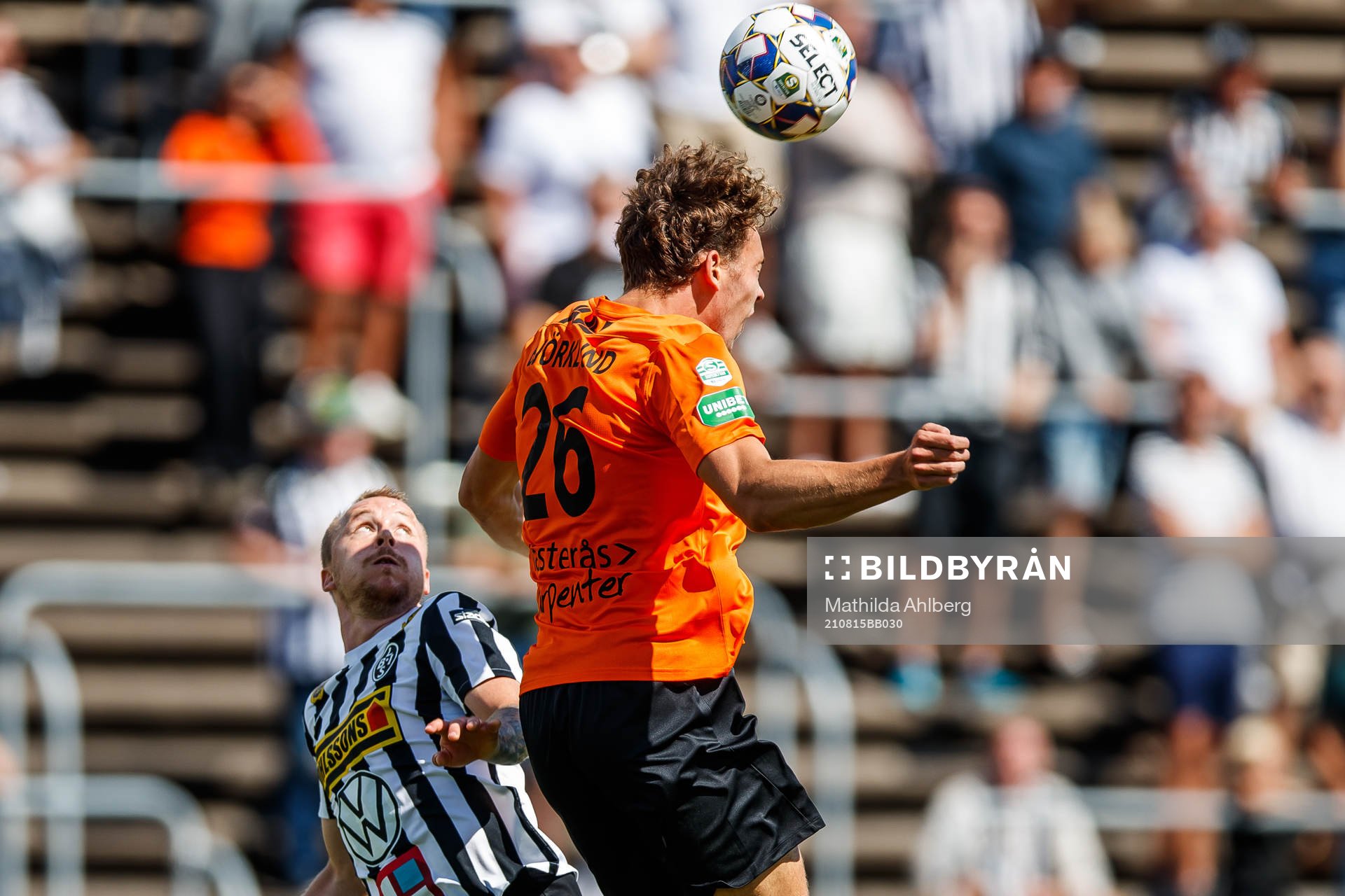 Landskronas Nicklas Nielsen och Västerås Kalle Björklund