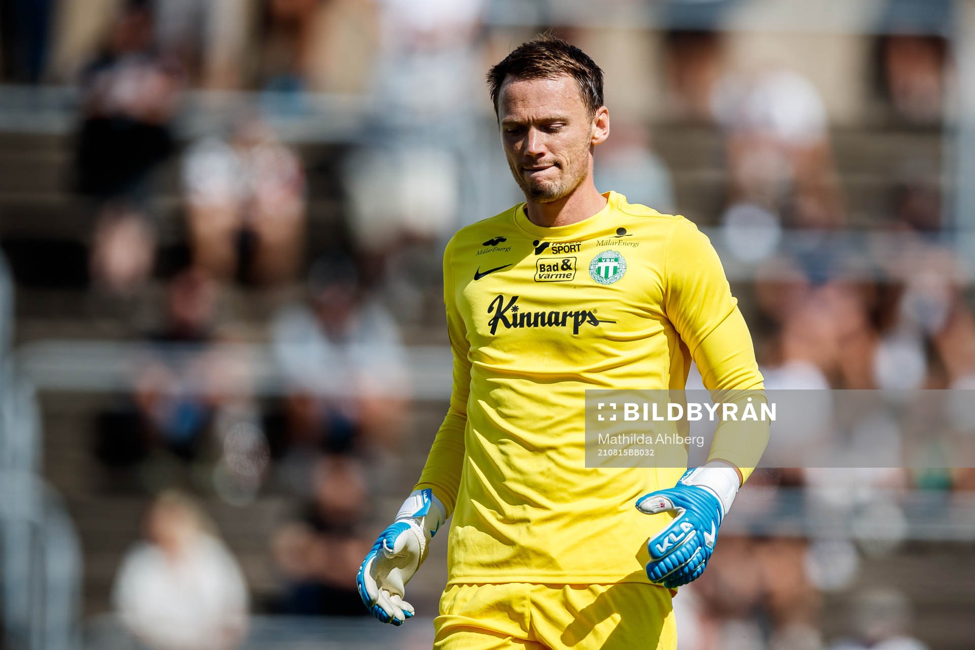 Västerås målvakt Anton Fagerström