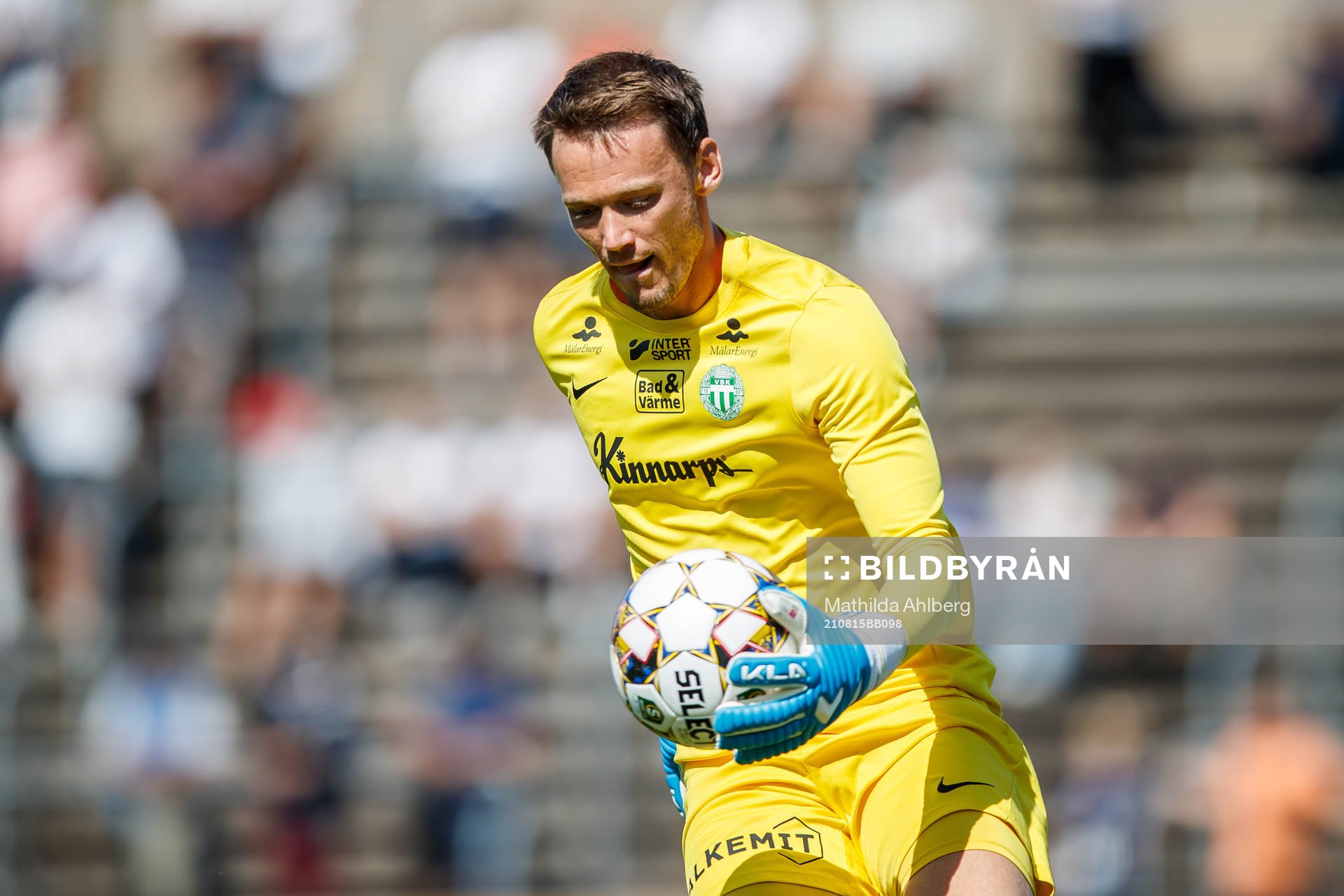 Västerås målvakt Anton Fagerström