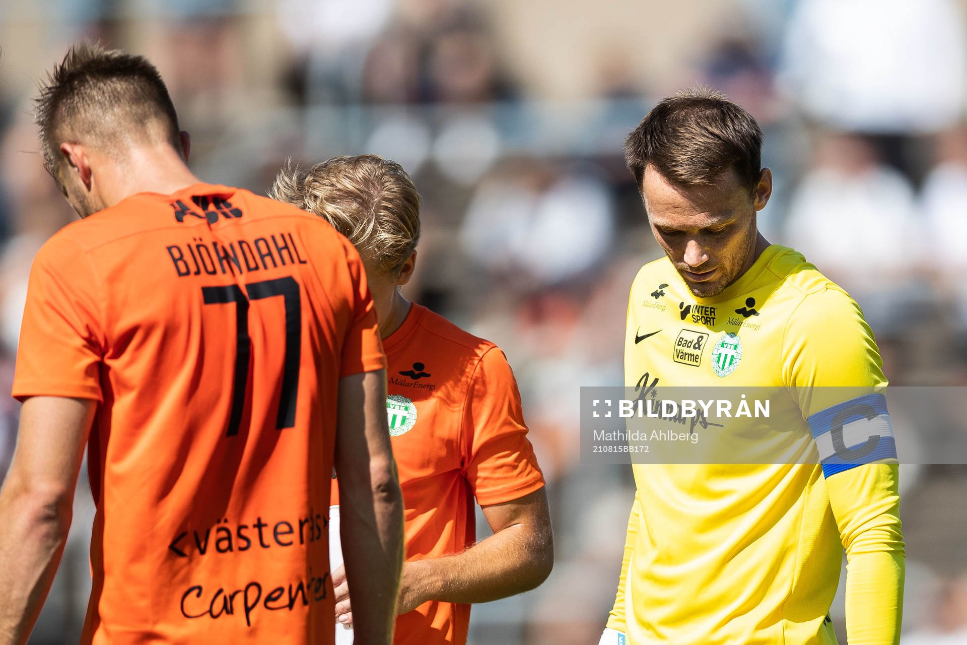 Västerås målvakt Anton Fagerström