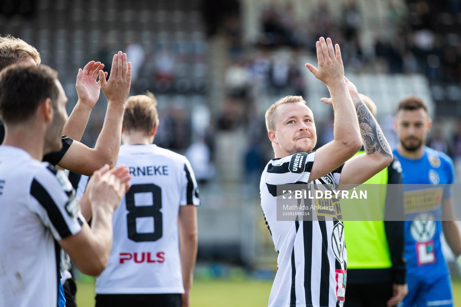 Landskronas Nicklas Nielsen jublar