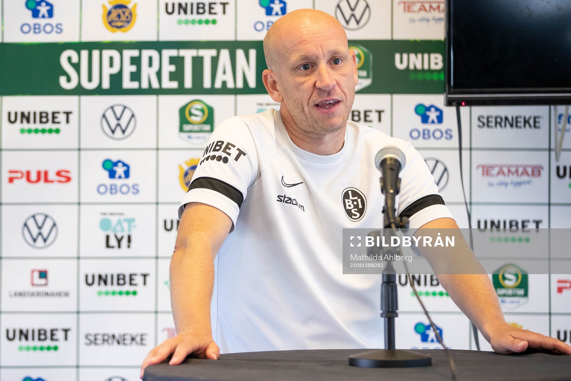 Landskronas tränare Billy Magnusson