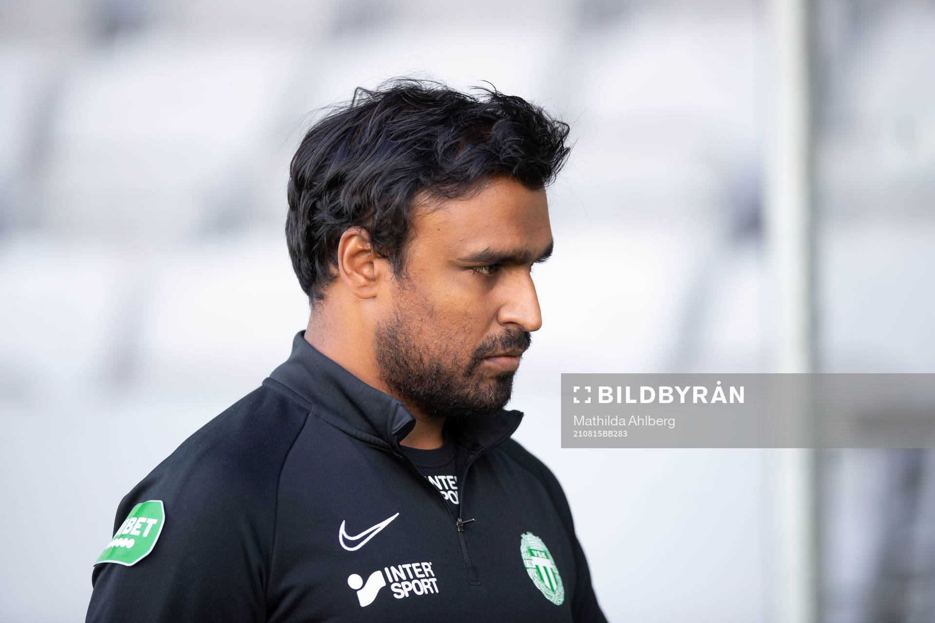 Västerås tränare Kalle Karlsson deppar