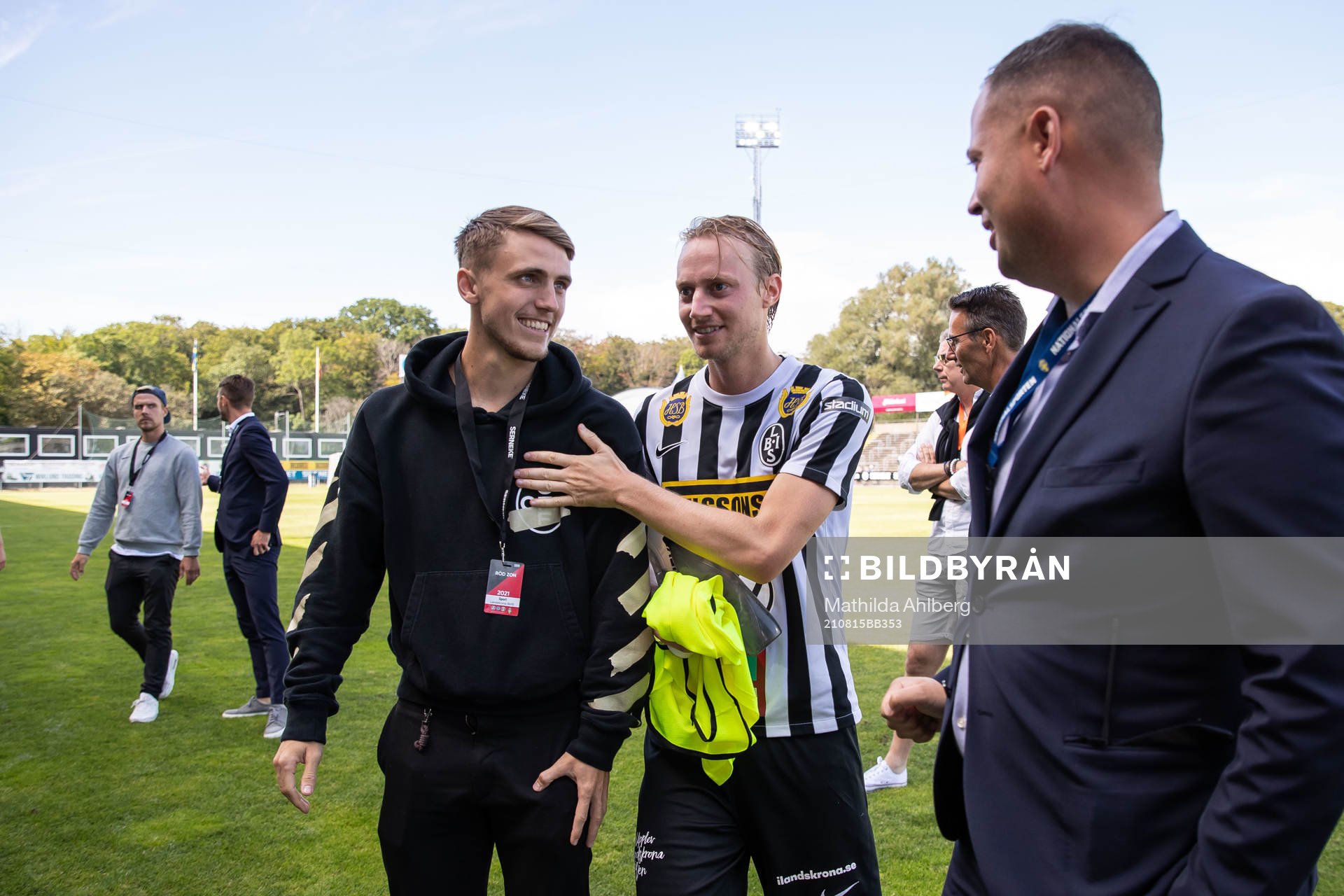Landskronas Hampus Ferhm och Måns Ekvall