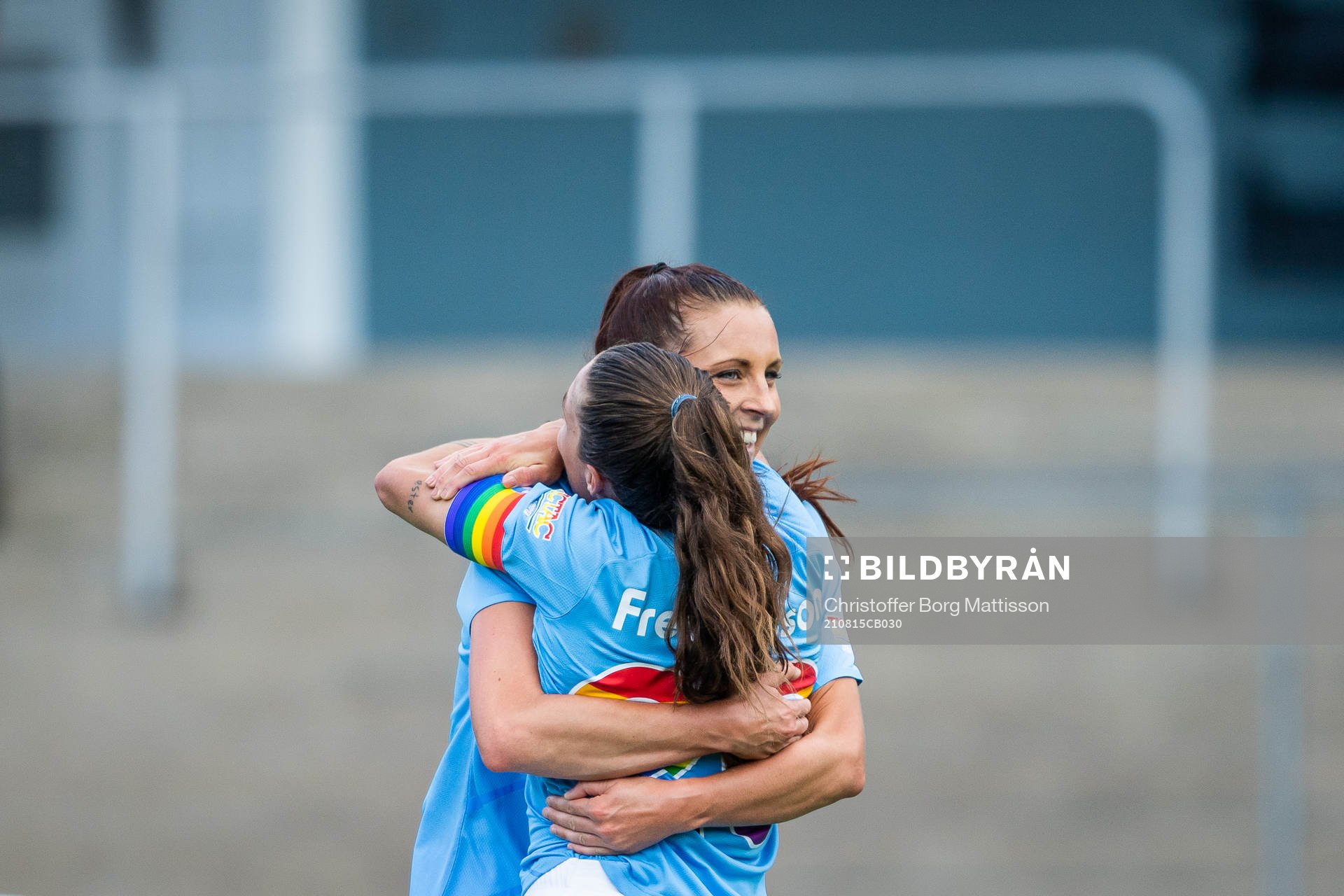 Malmö FFs Malin Gunnarsson jublar