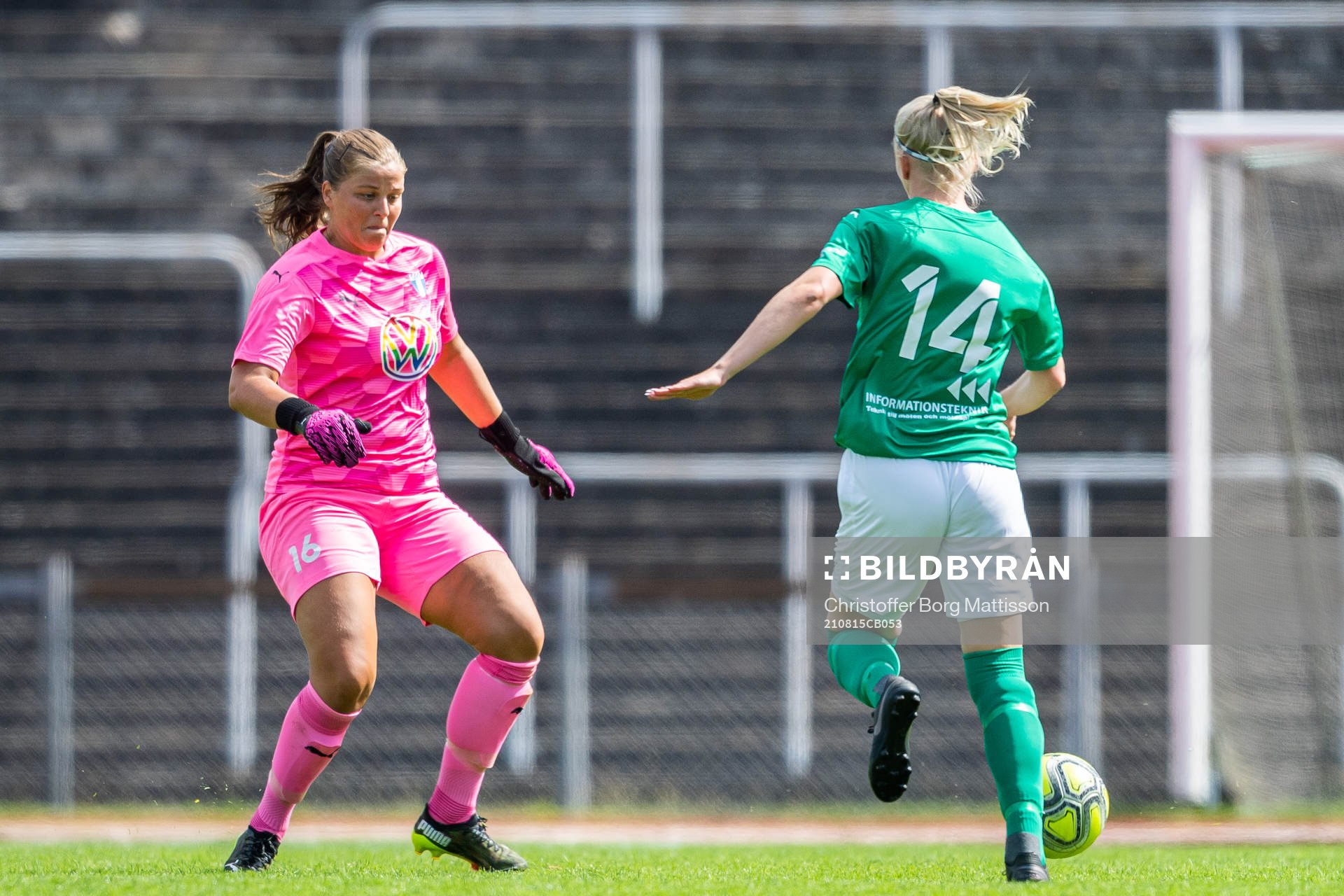 Malmö FFs målvakt Vera Ejlertsson