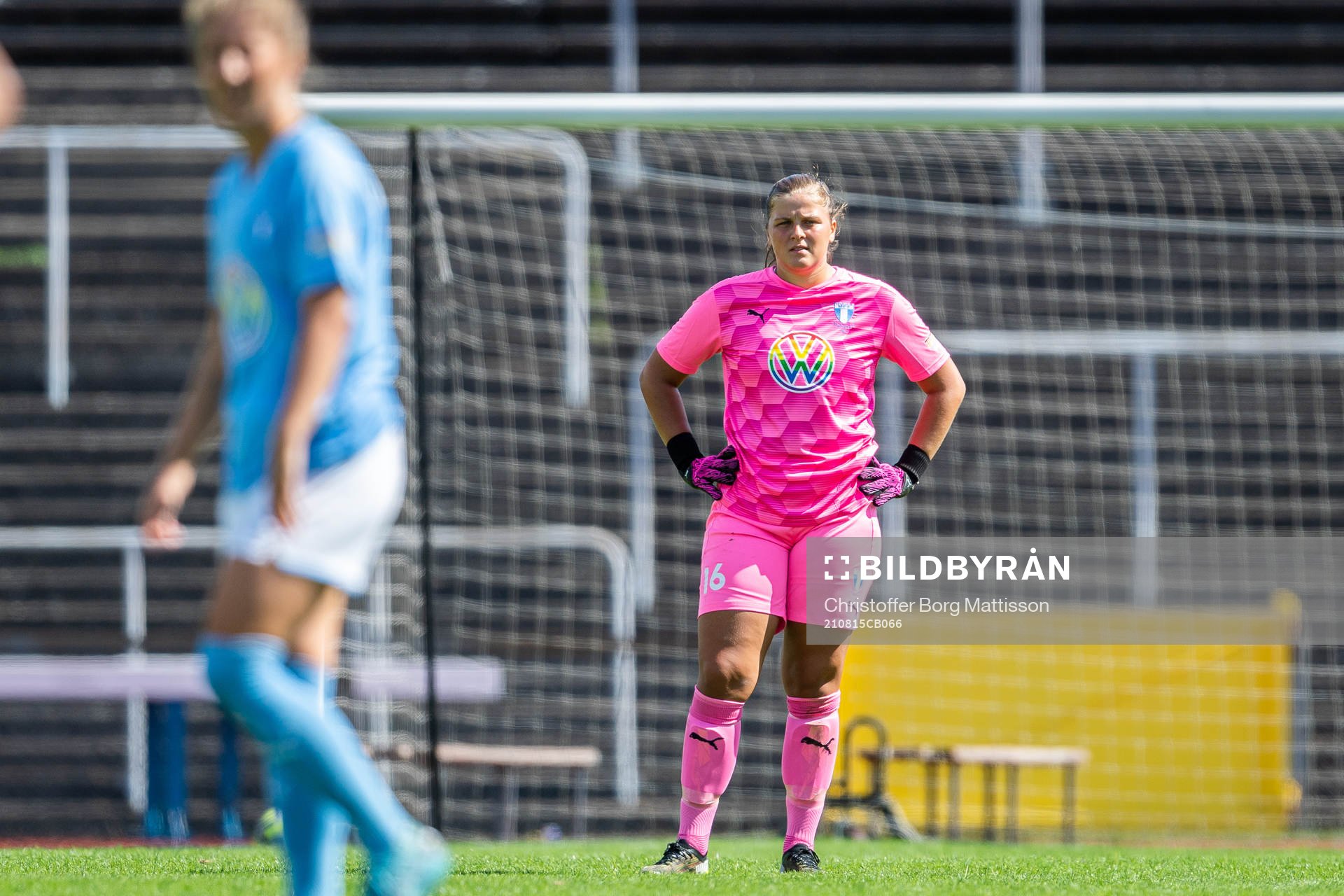 Malmö FFs målvakt Vera Ejlertsson deppar