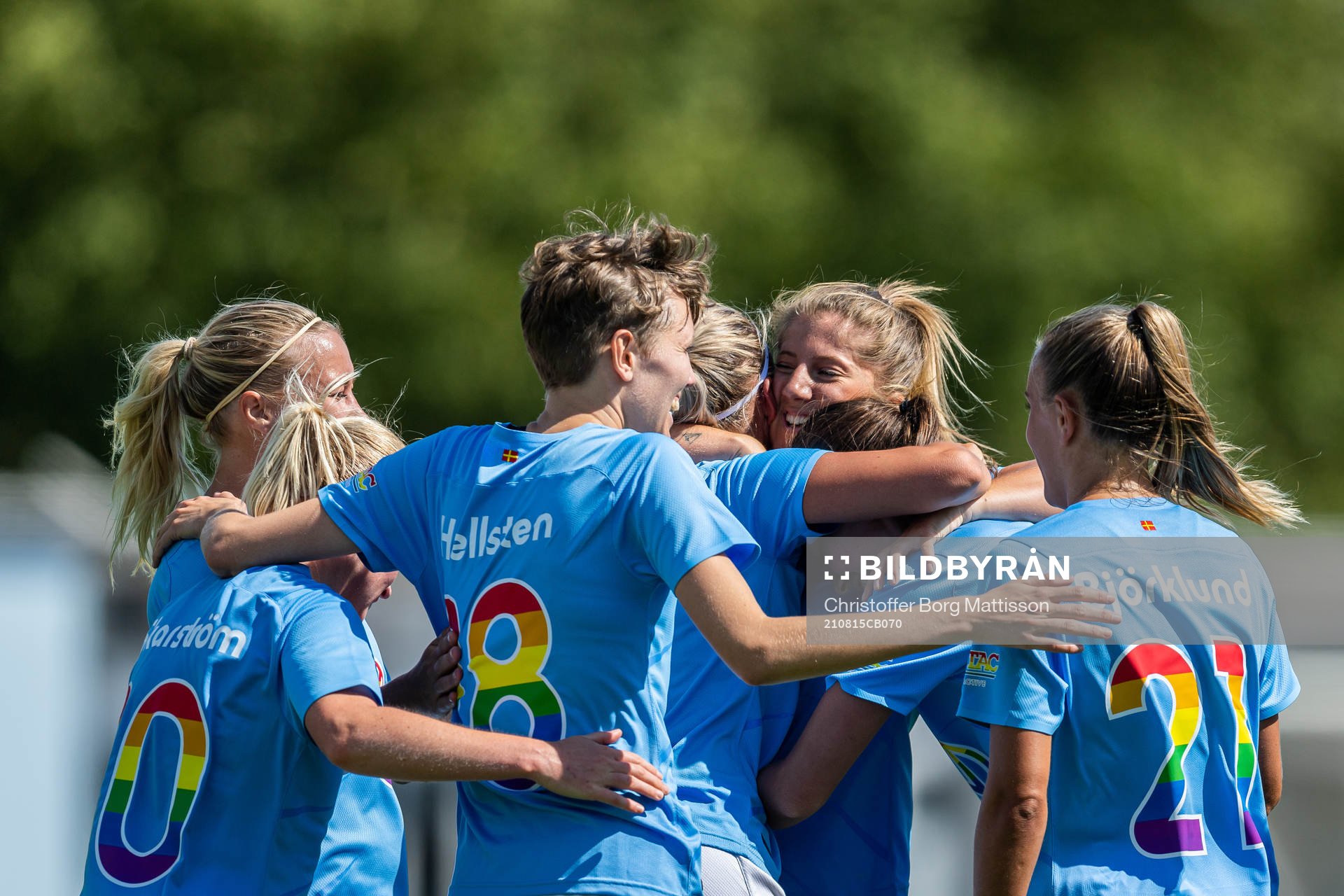 Malmö FFs Ida Hansson jublar