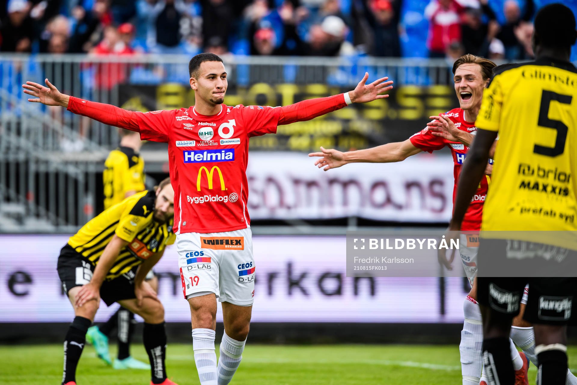 Degerfors Abdelrahman Saidi jublar