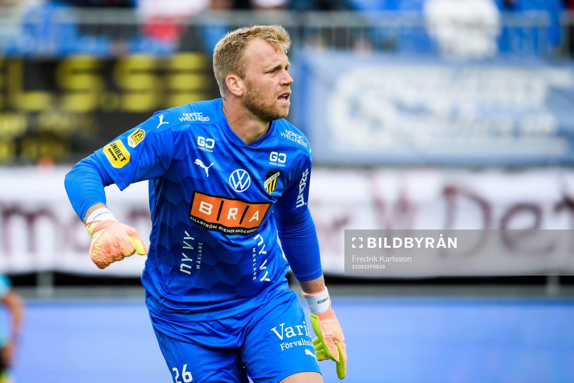 Häckens målvakt Peter Abrahamsson