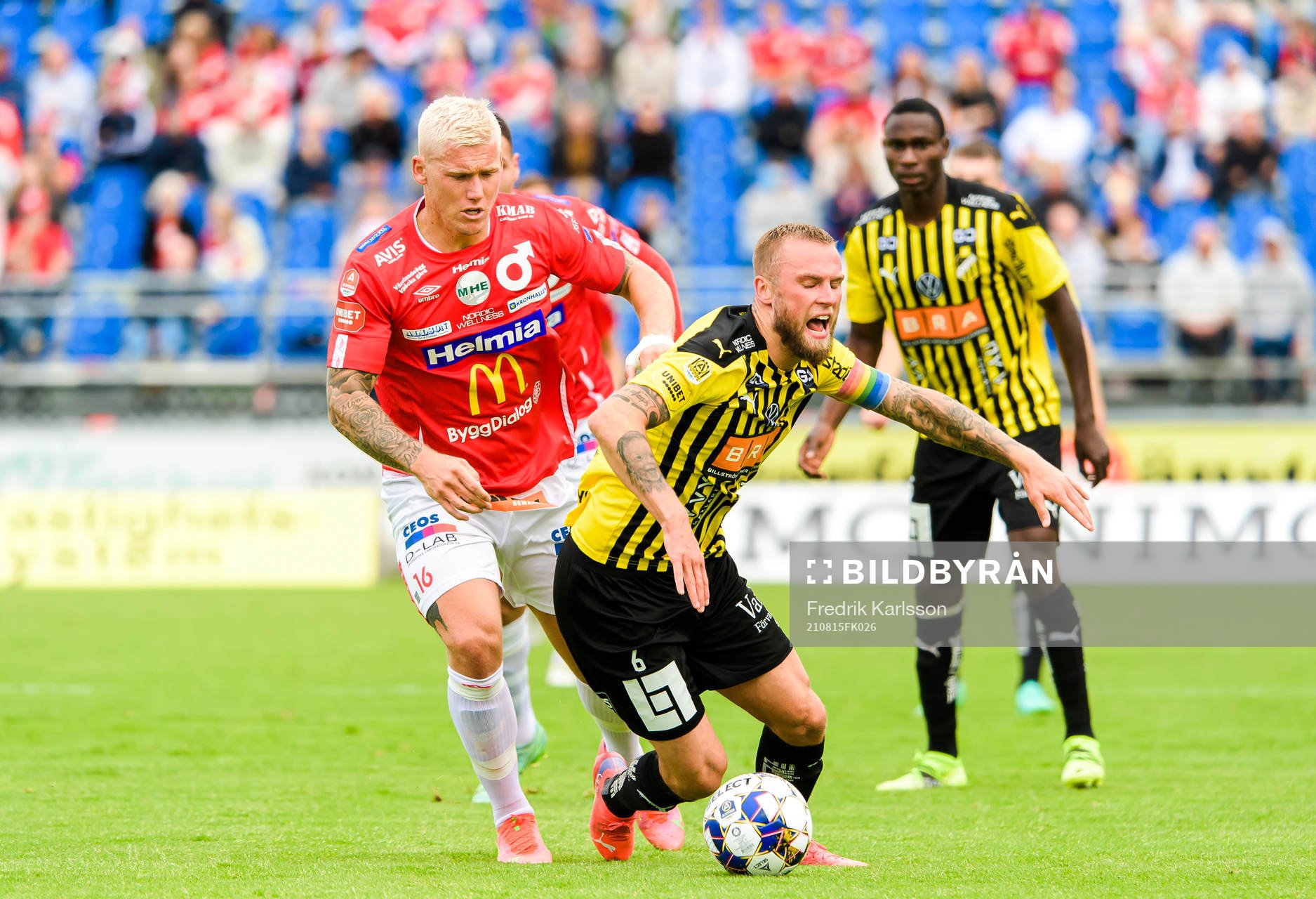 Degerfors Victor Edvardsen och Häckens Alexander Faltsetas