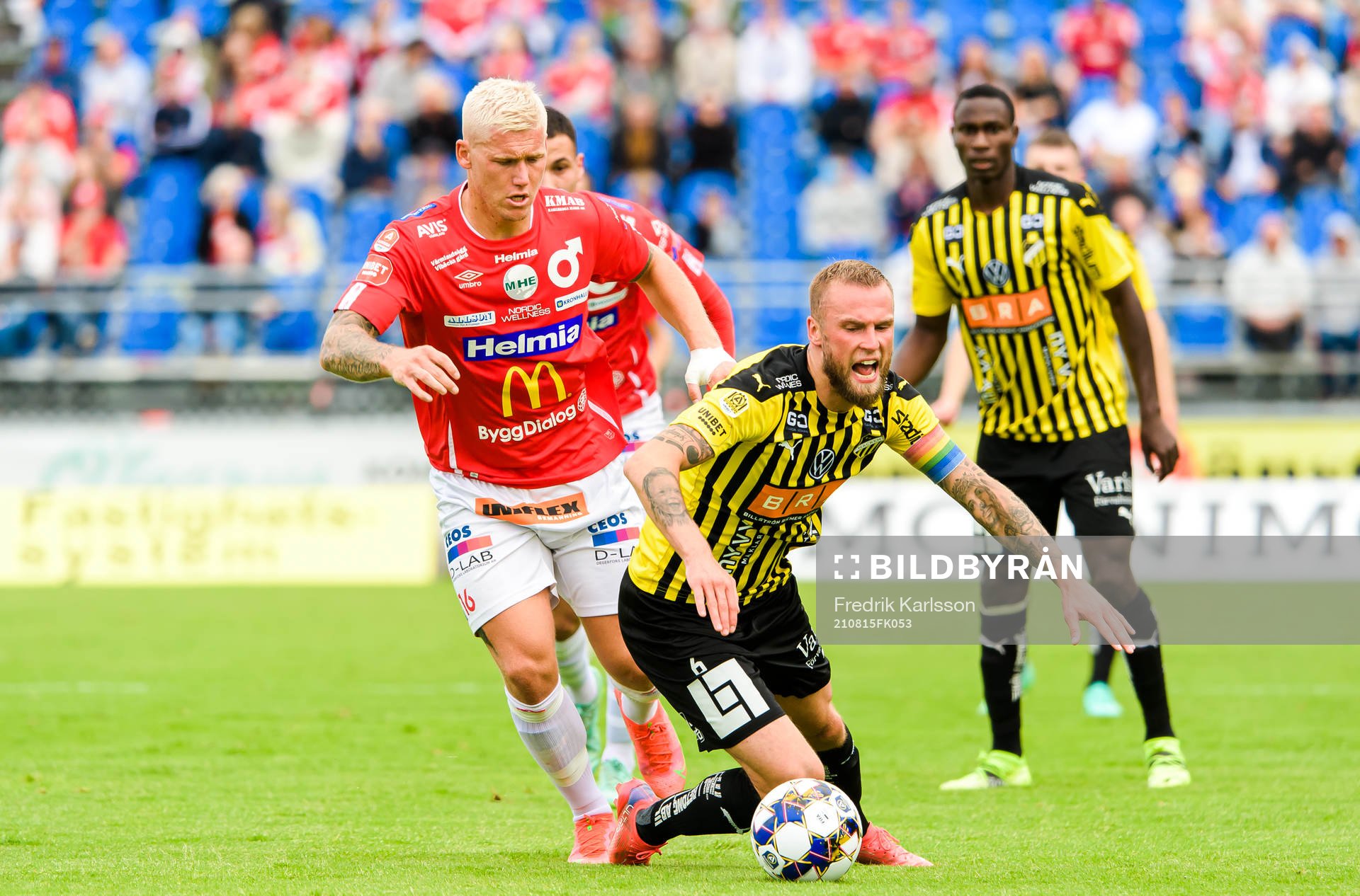 Degerfors Victor Edvardsen och Häckens Alexander Faltsetas