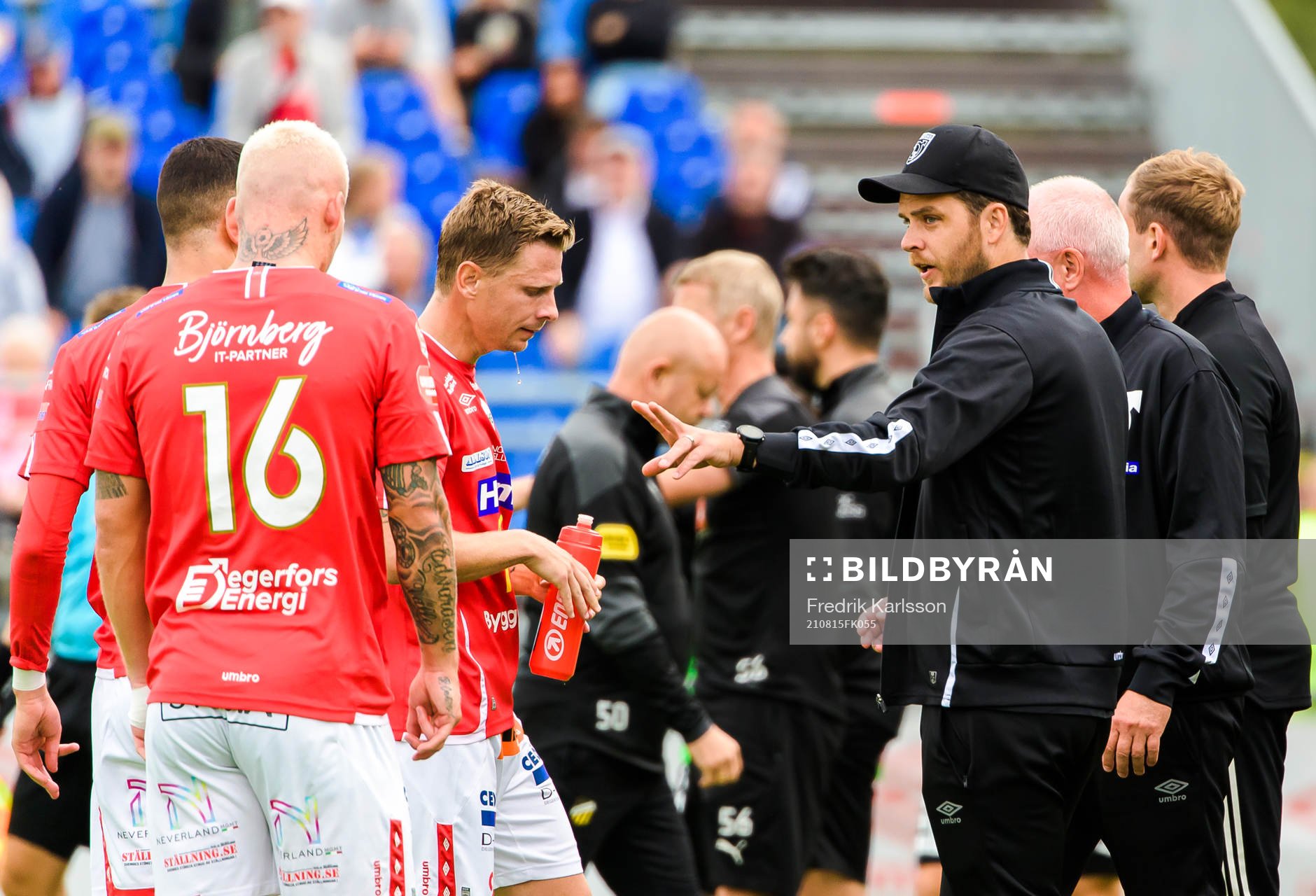 Degerfors tränare Andreas Holmberg