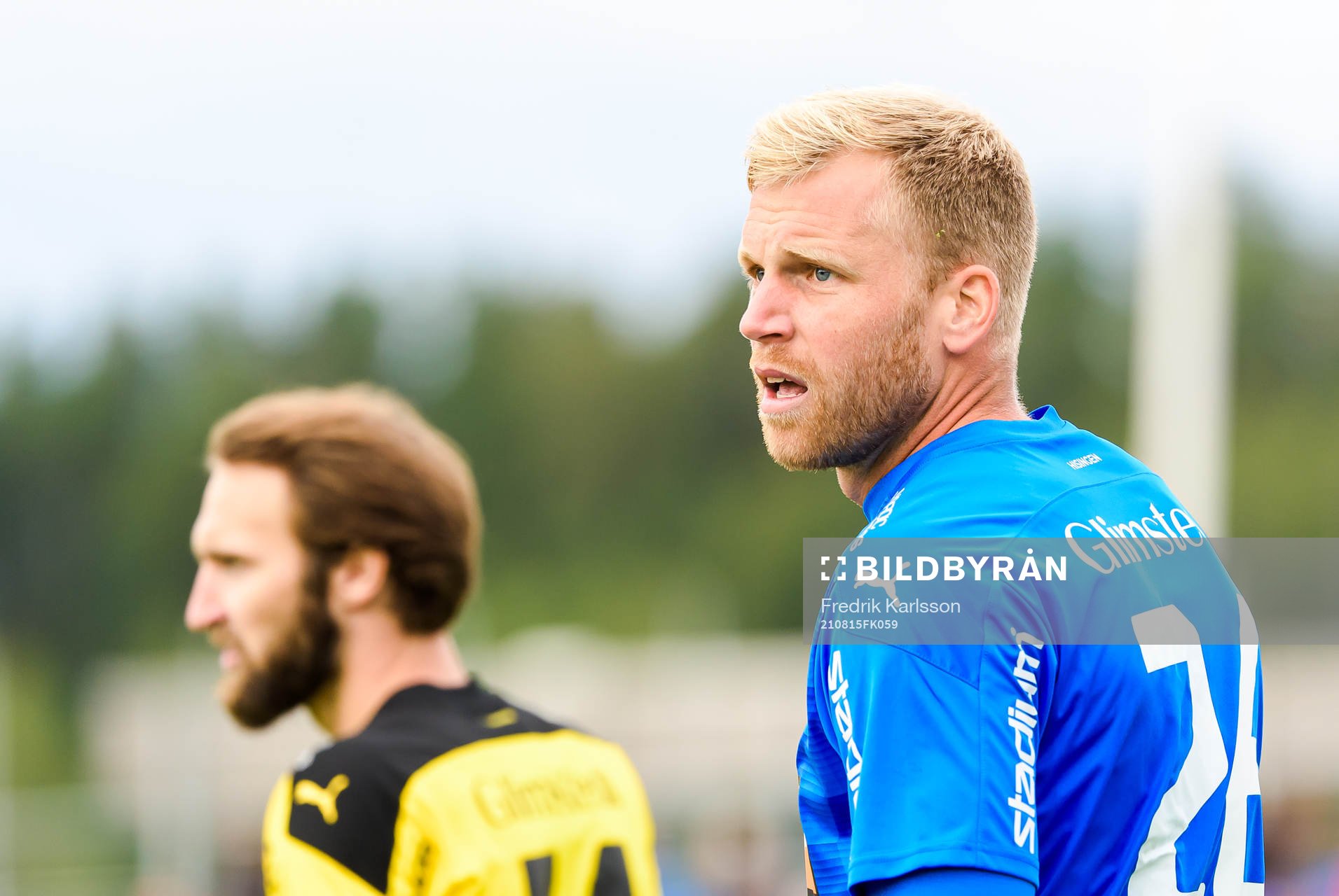 Häckens målvakt Peter Abrahamsson deppar
