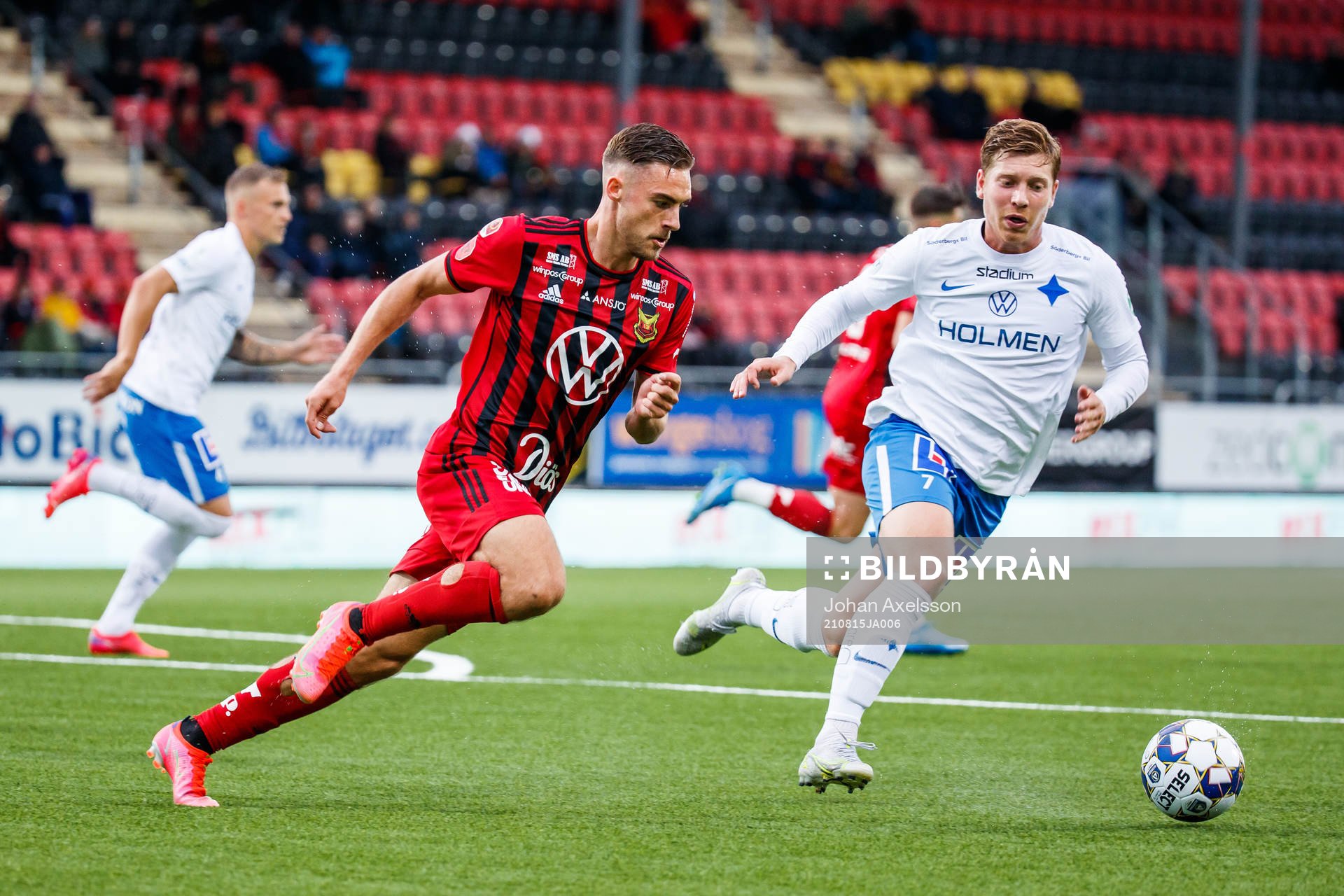 Östersunds Felix Hörberg och IFK Norrköpings Alexander