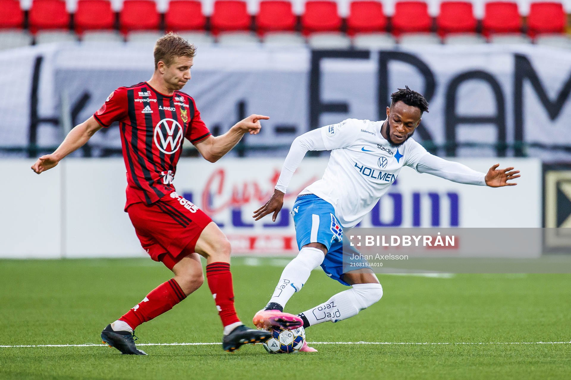 Östersunds Ludvig Fritzson och IFK Norrköpings Samuel